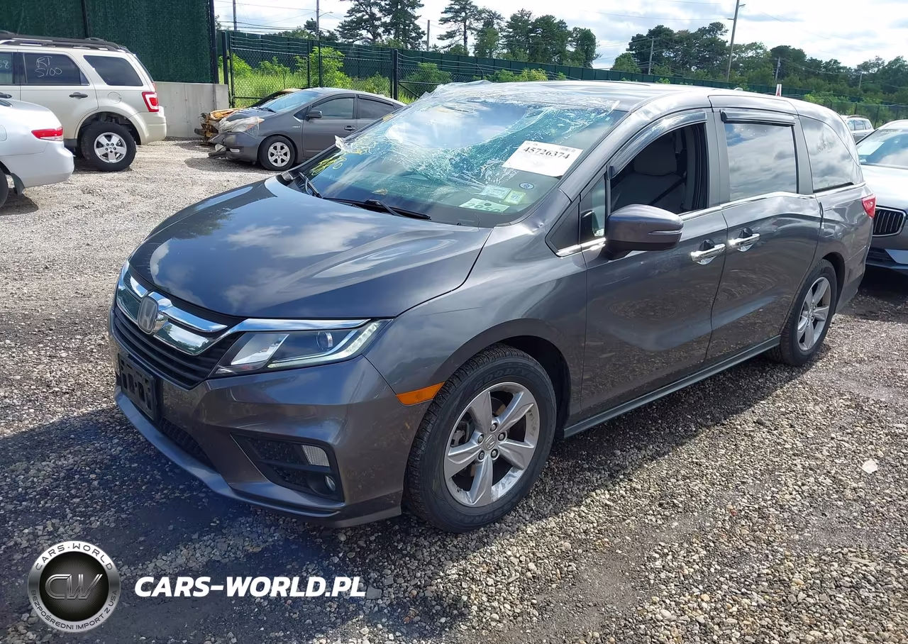 2019 Honda Odyssey Ex-L VIN:5FNRL6H77KB005865 - 2