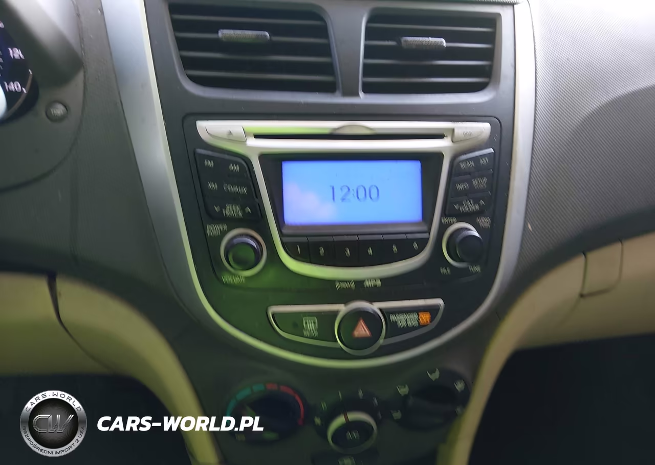 2012 Hyundai Accent Gls VIN:KMHCT4AE9CU179217 - 17
