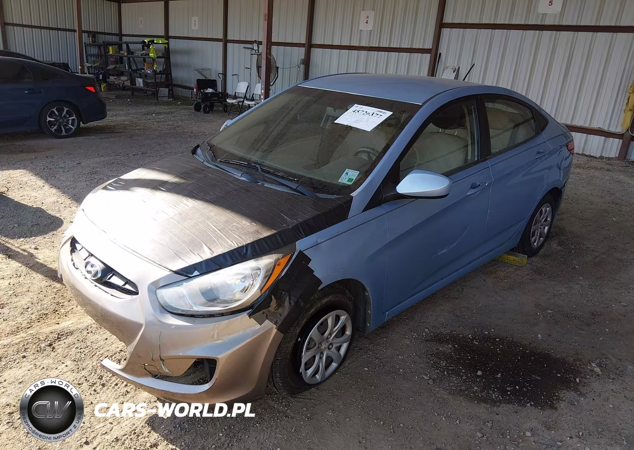 2012 Hyundai Accent Gls VIN:KMHCT4AE9CU179217 - 2