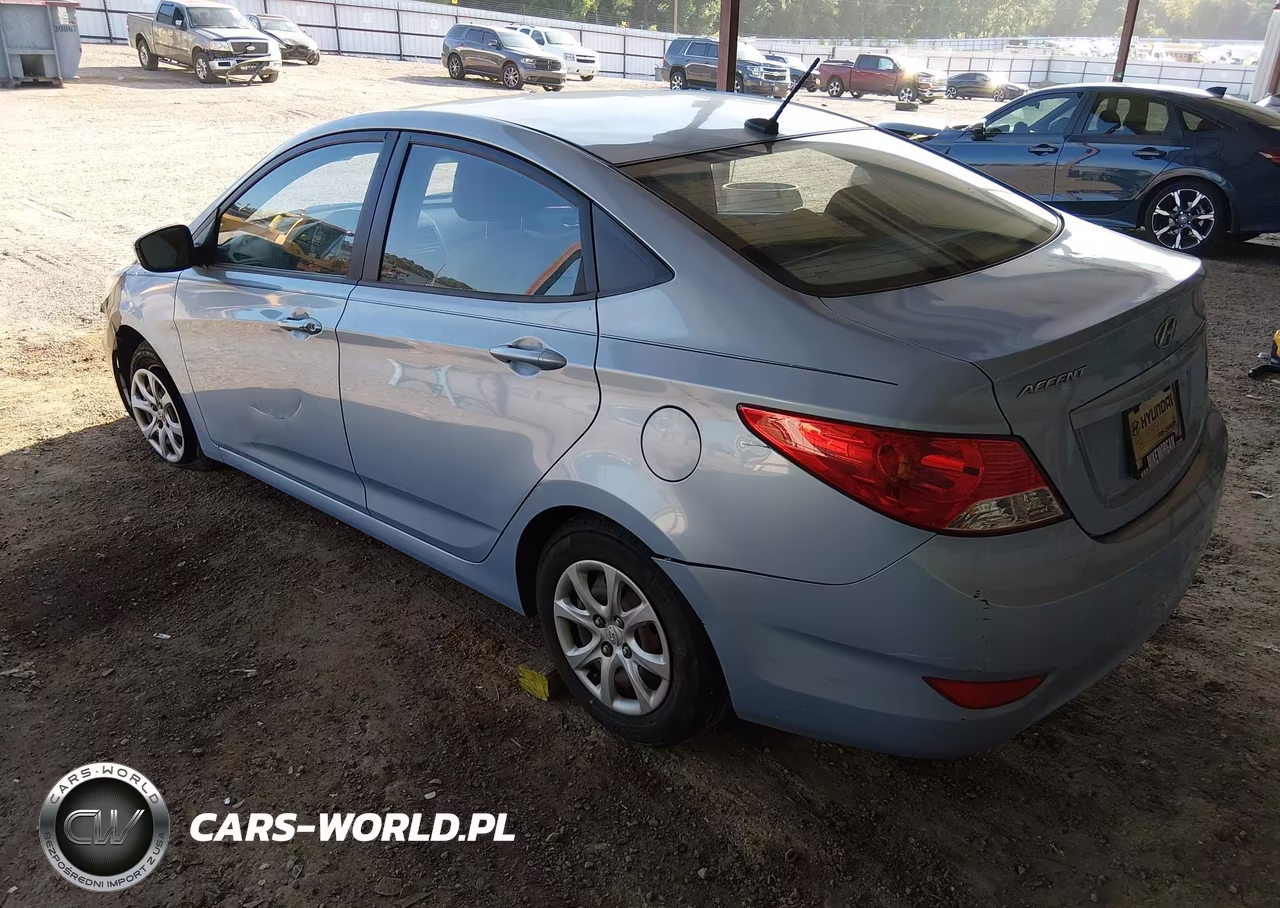 2012 Hyundai Accent Gls VIN:KMHCT4AE9CU179217 - 3