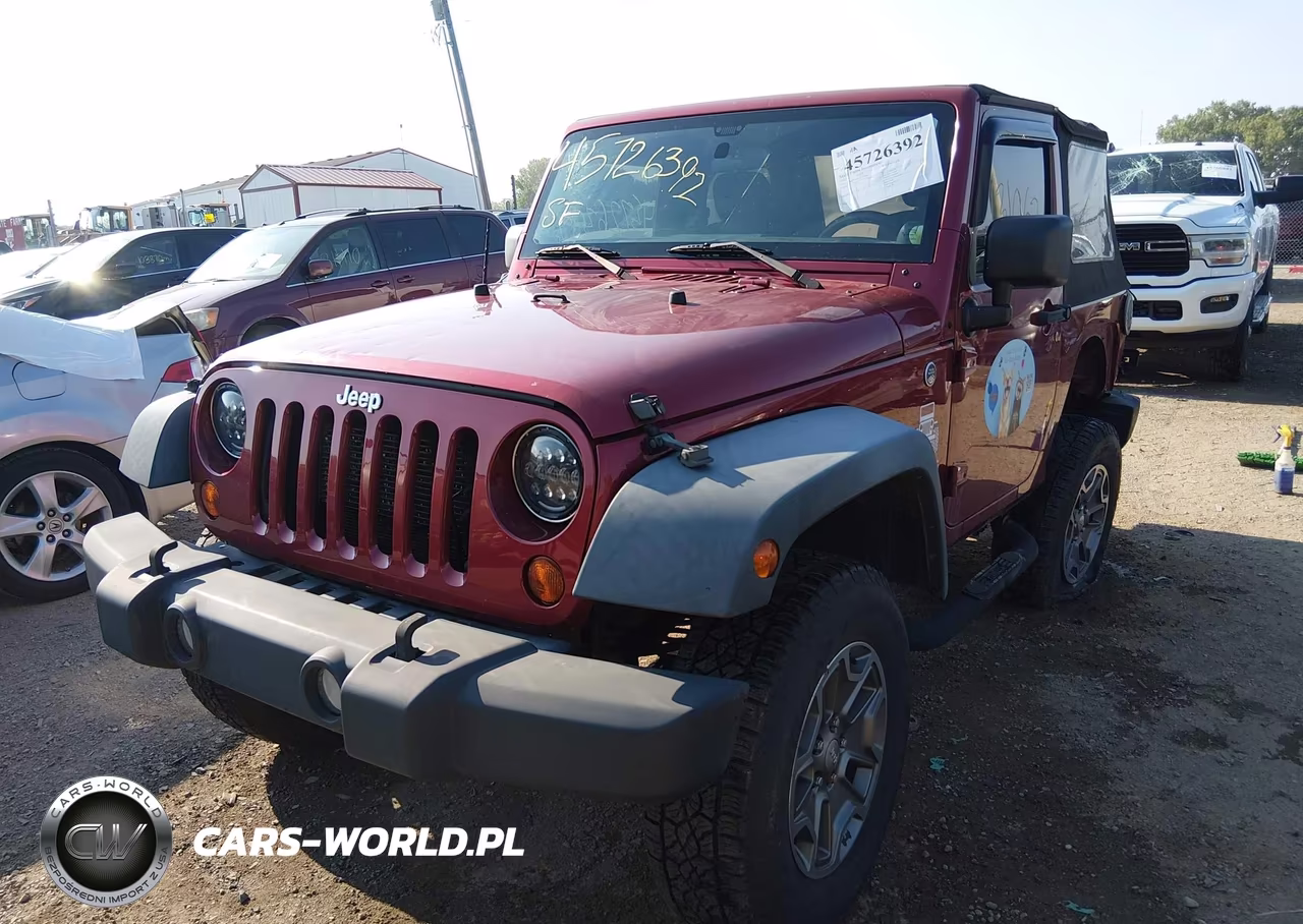 2012 Jeep Wrangler Sport VIN:1C4AJWAG1CL151996 - 2
