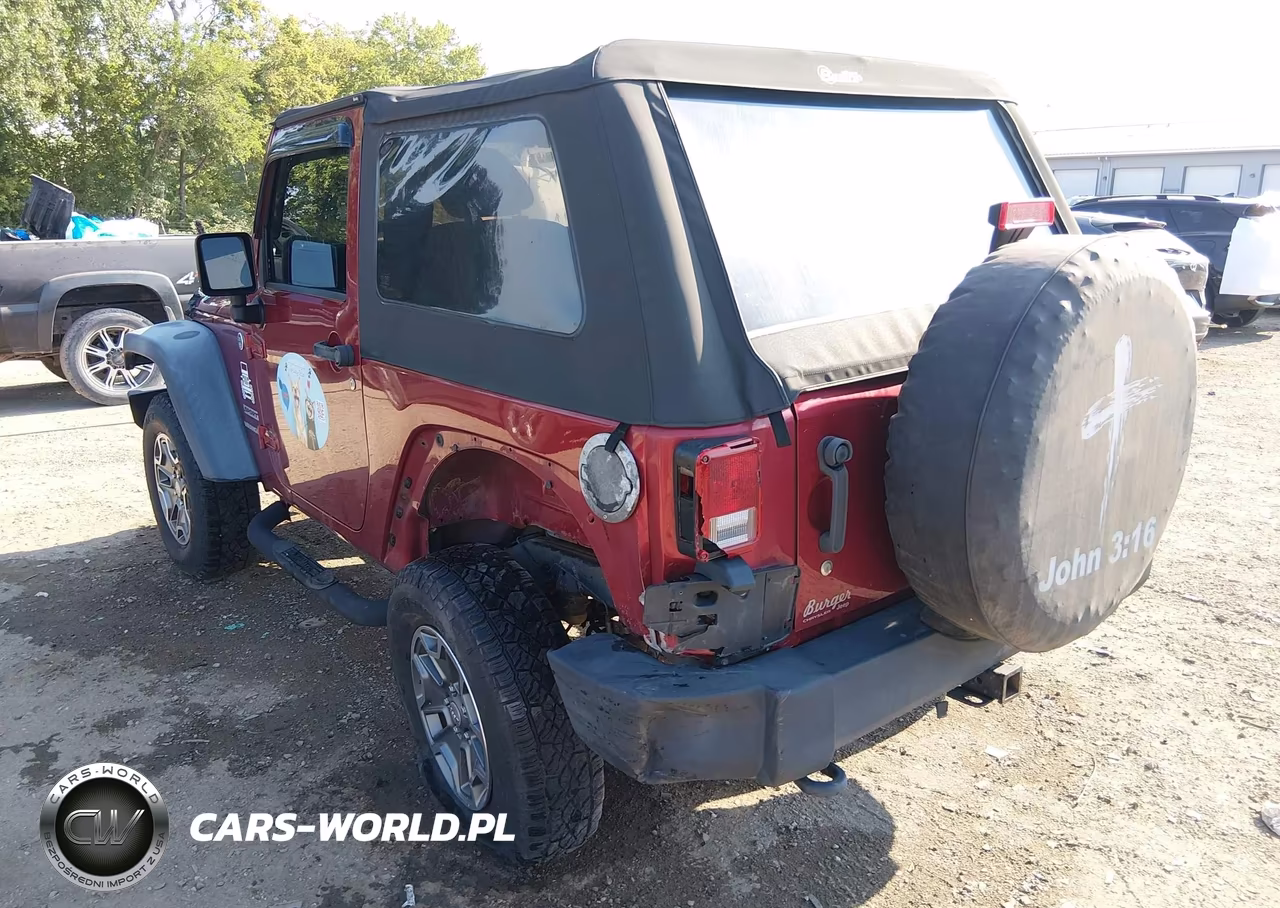 2012 Jeep Wrangler Sport VIN:1C4AJWAG1CL151996 - 3