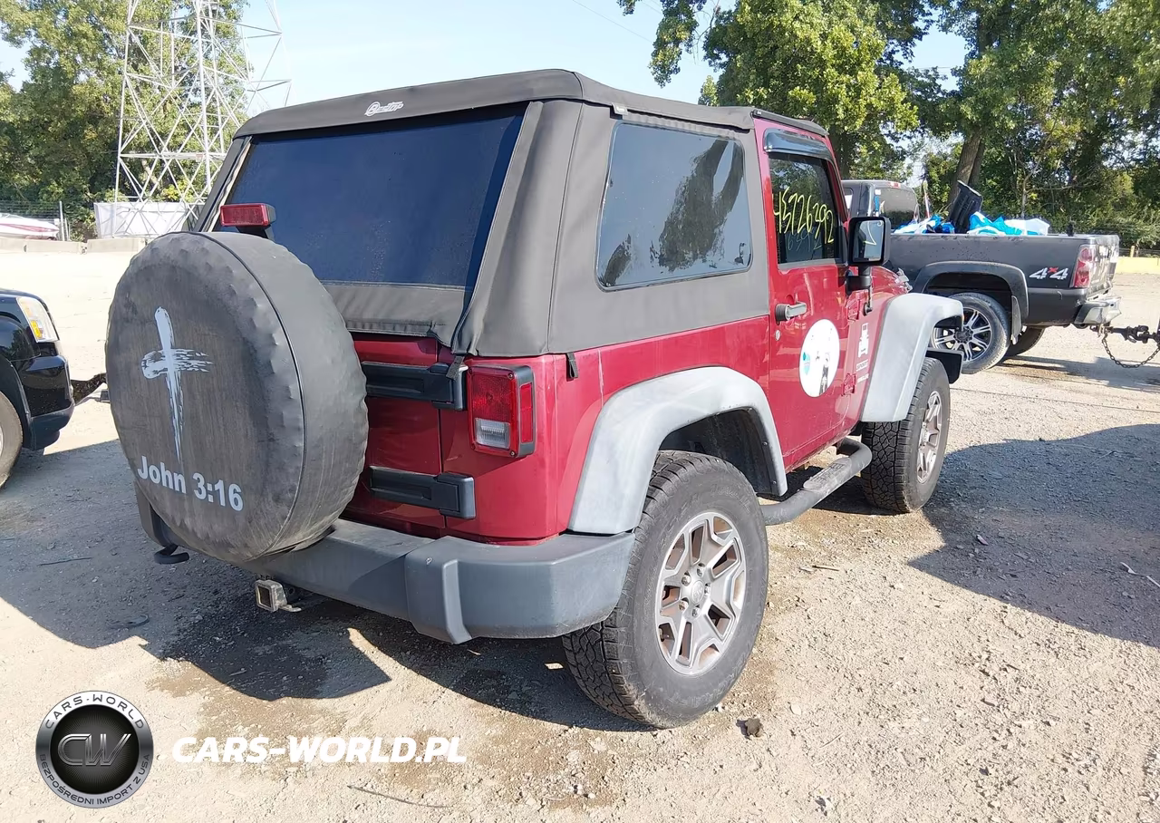 2012 Jeep Wrangler Sport VIN:1C4AJWAG1CL151996 - 4