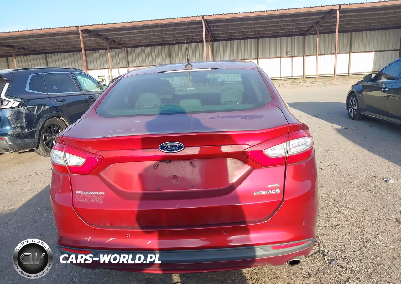 2016 Ford Fusion Hybrid Se VIN:3FA6P0LUXGR404220 - 16