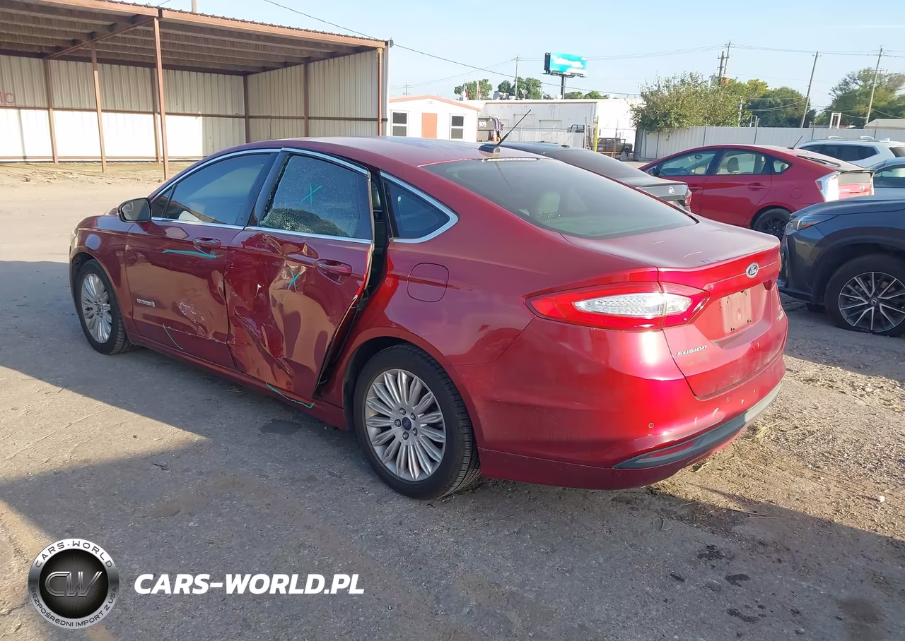 2016 Ford Fusion Hybrid Se VIN:3FA6P0LUXGR404220 - 3