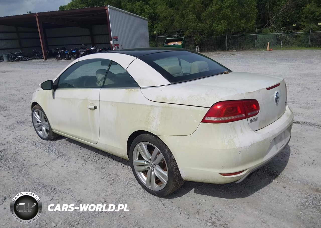 2014 Volkswagen Eos Executive VIN:WVWFW8AH8EV006134 - 3
