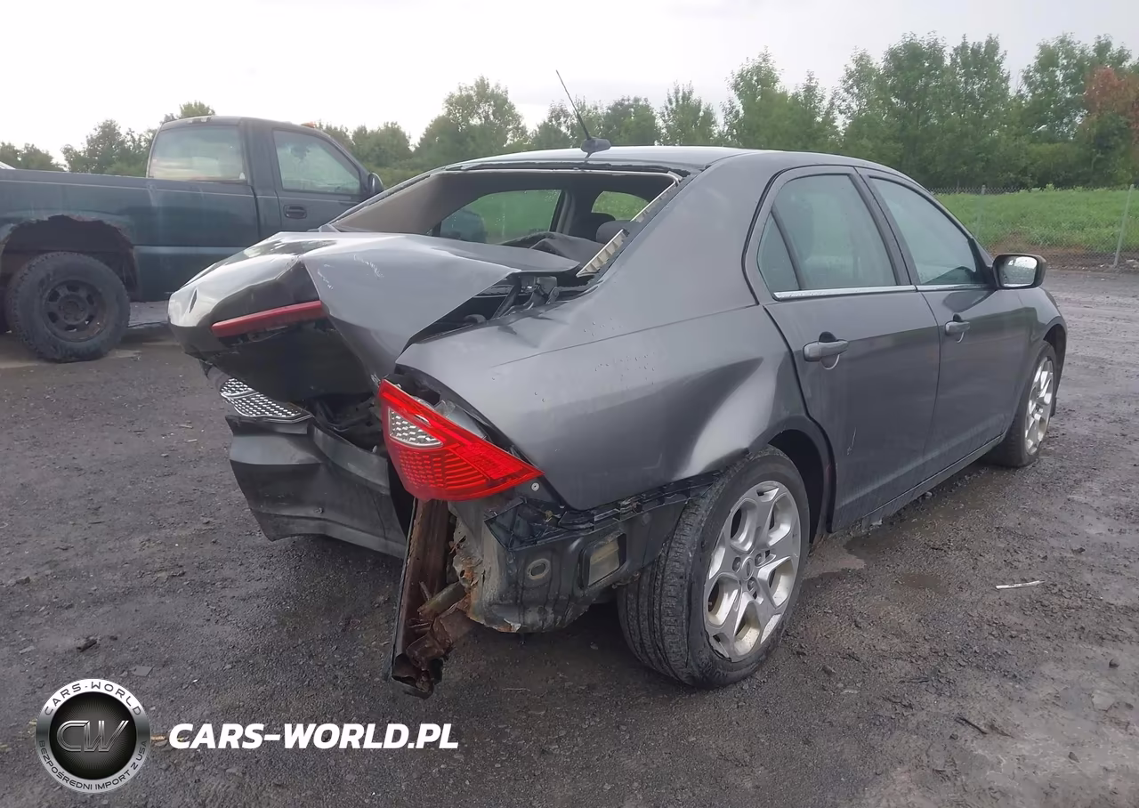 2010 Ford Fusion Se VIN:3FAHP0HA5AR242009 - 4