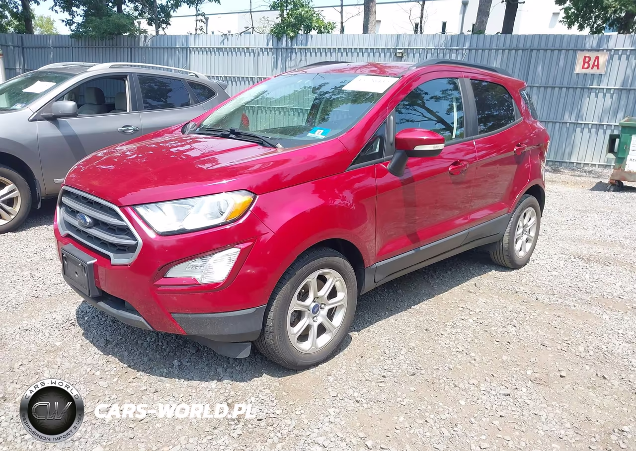 2018 Ford Ecosport Se VIN:MAJ3P1TE6JC187692 - 2