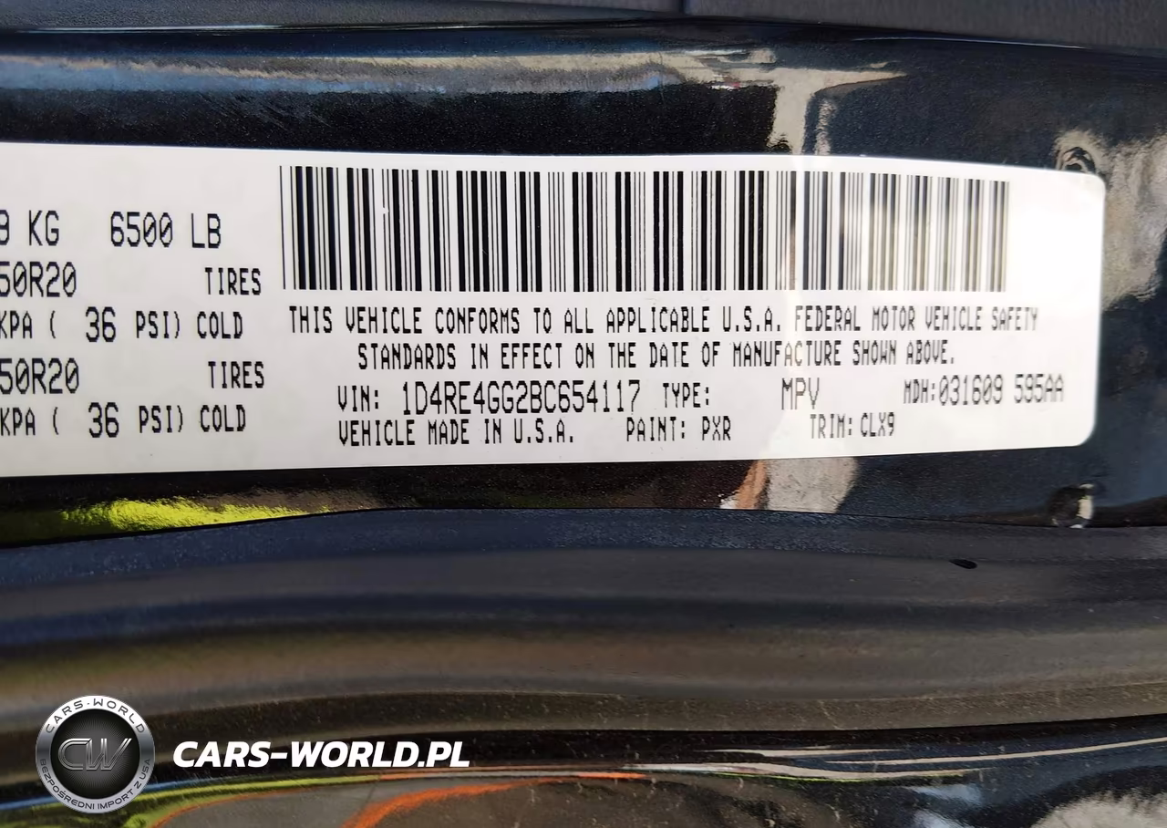 2011 Dodge Durango Crew VIN:1D4RE4GG2BC654117 - 9