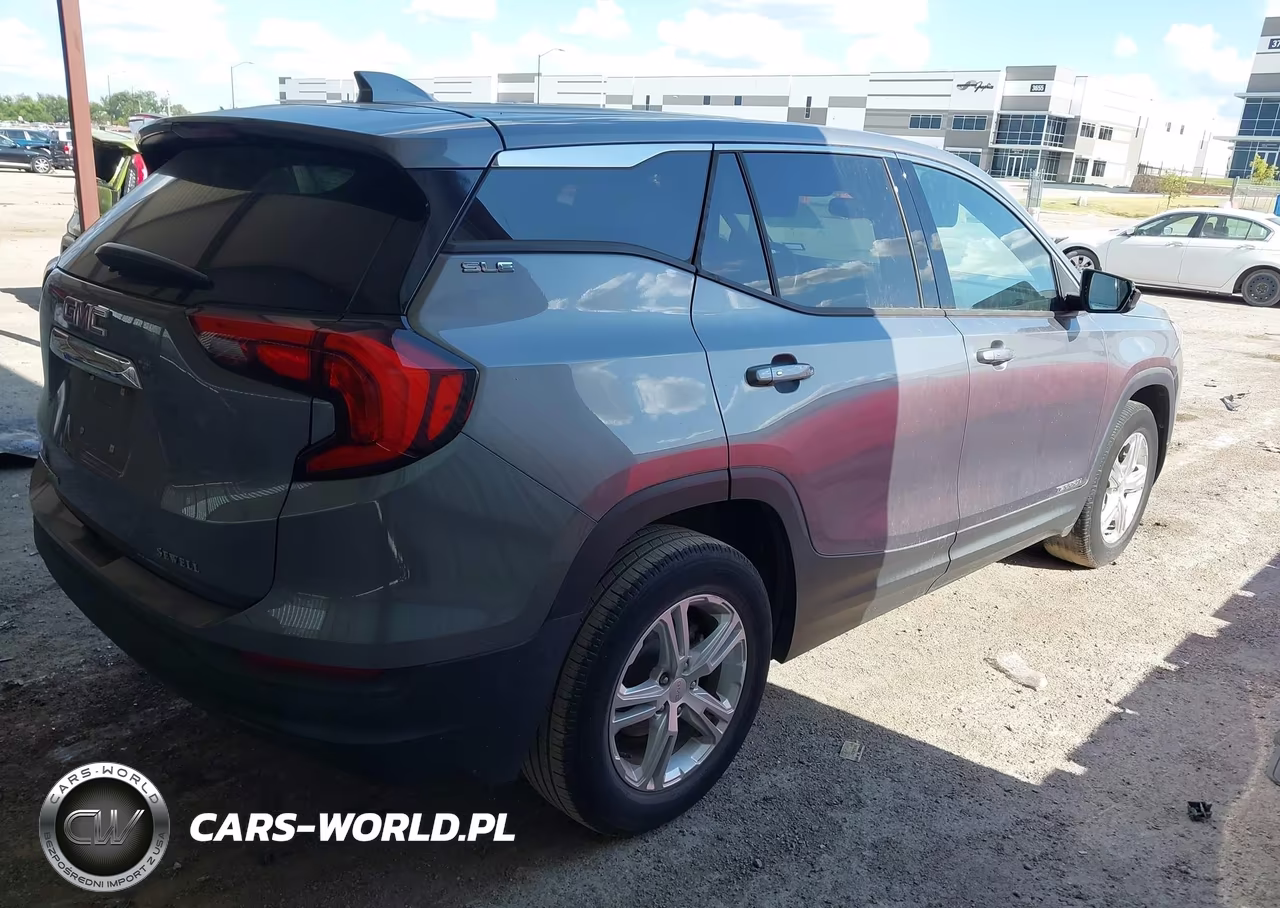2020 GMC Terrain Fwd Sle VIN:3GKALMEVXLL132833 - 4