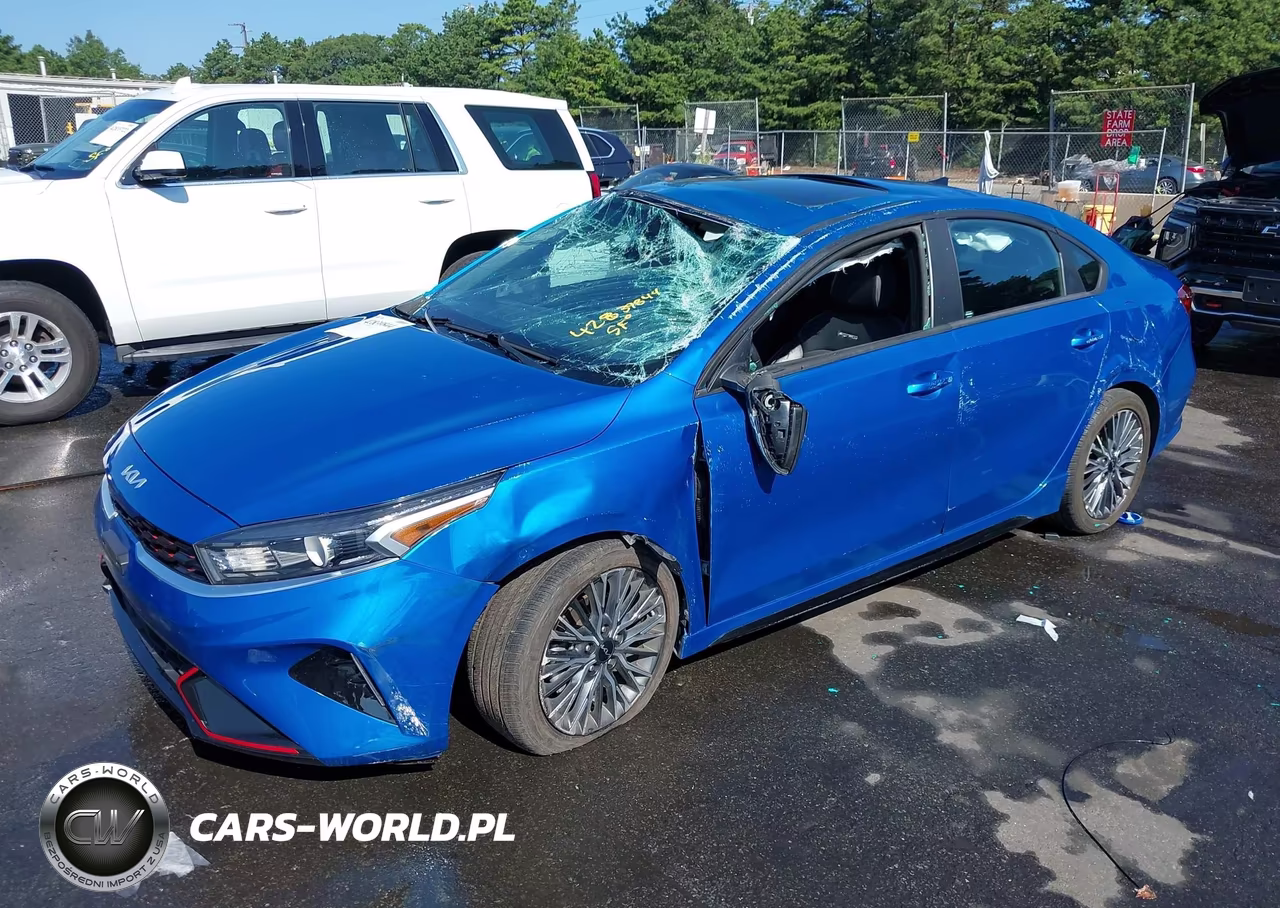 2022 Kia Forte Gt-Line VIN:3KPF54AD7NE469086 - 2