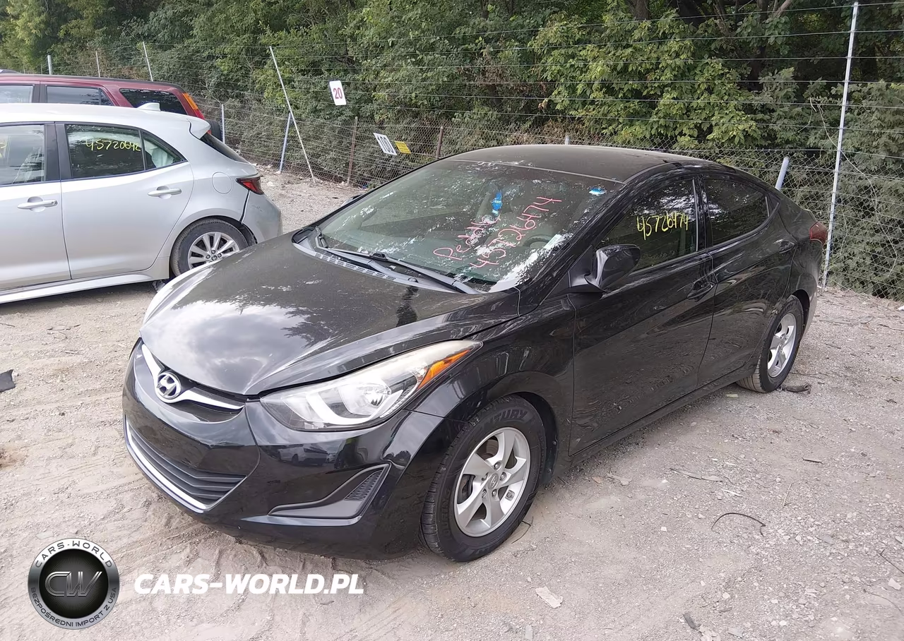 2015 Hyundai Elantra Se VIN:KMHDH4AE8FU323222 - 2