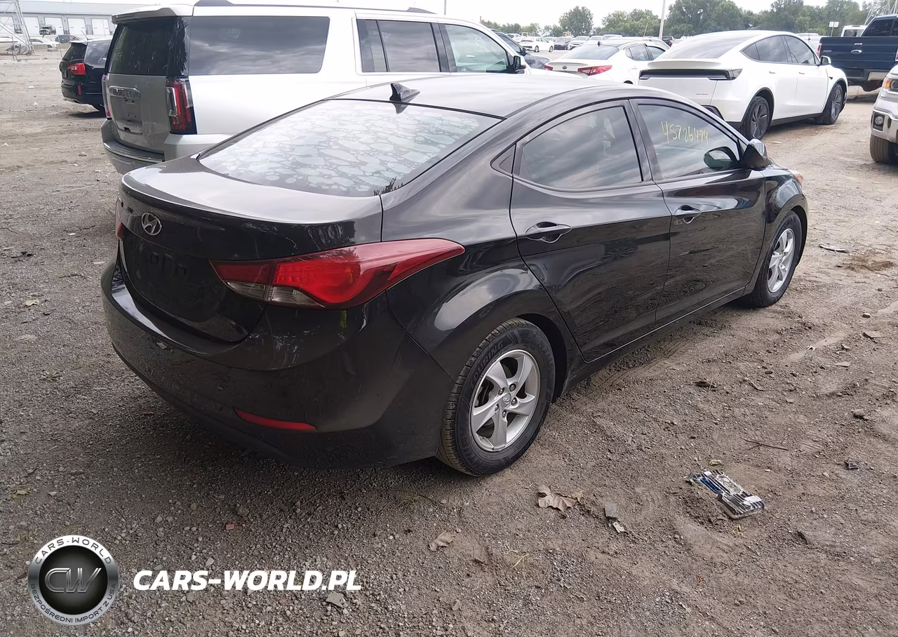 2015 Hyundai Elantra Se VIN:KMHDH4AE8FU323222 - 4