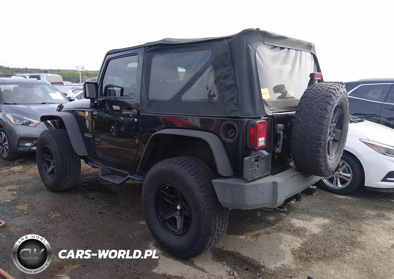 2010 Jeep Wrangler Sport VIN:1J4AA2D11AL228664 - 3