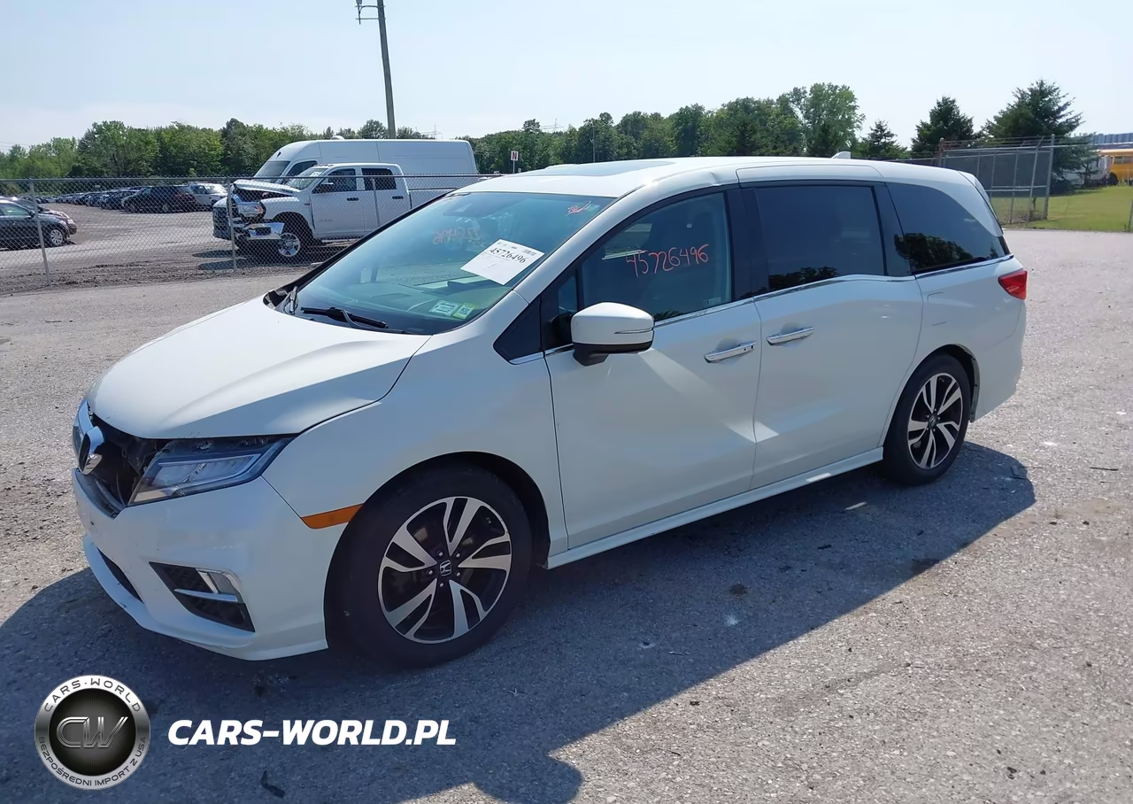 2018 Honda Odyssey Elite VIN:5FNRL6H97JB099973 - 2