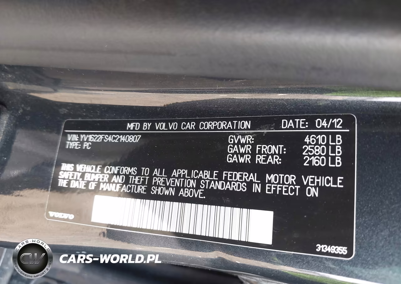 2012 Volvo S60 T5-T5 W-Moonroof VIN:YV1622FS4C2140807 - 9