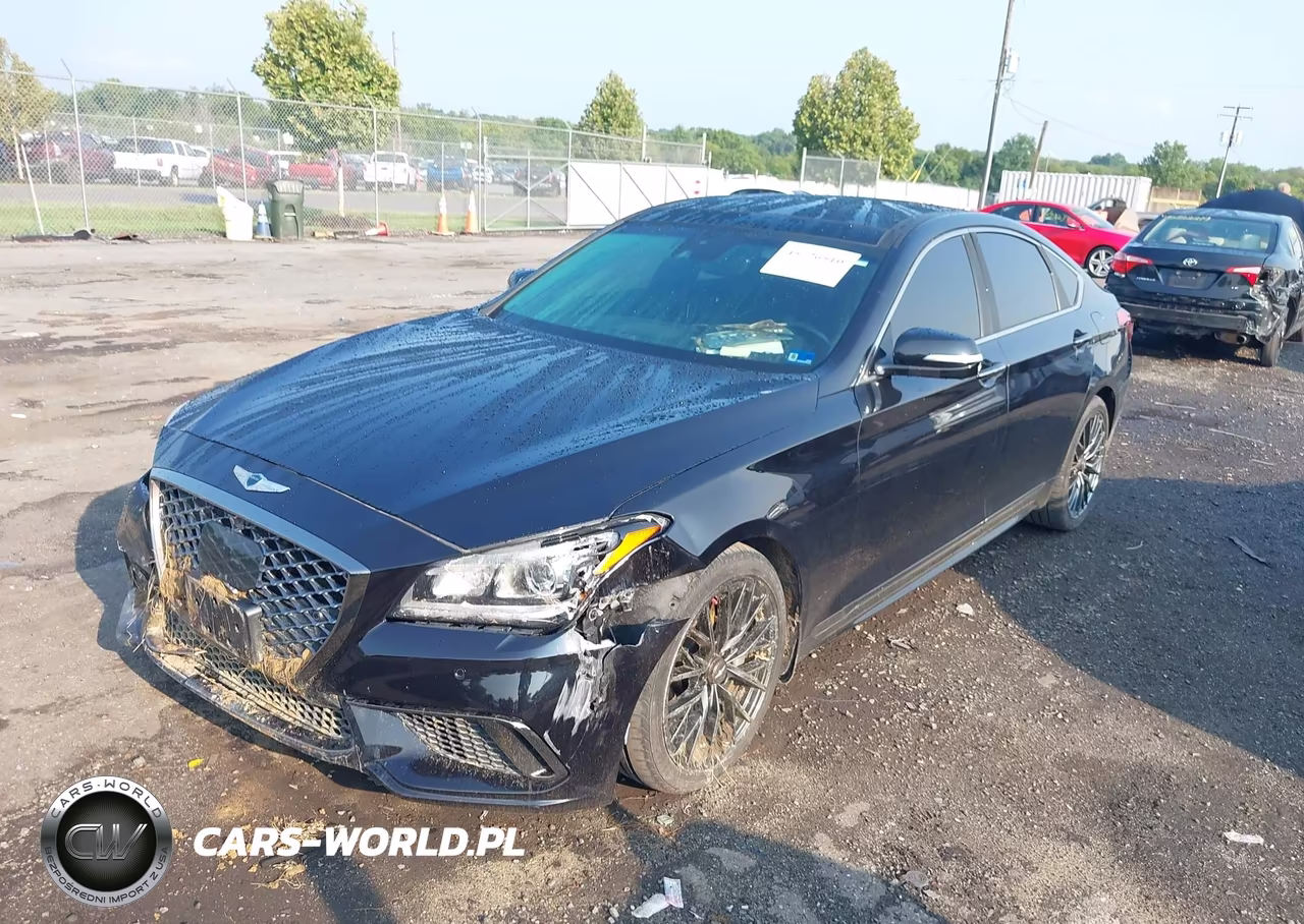2020 Genesis G80 3.8 Rwd VIN:KMTFN4JE3LU337760 - 2