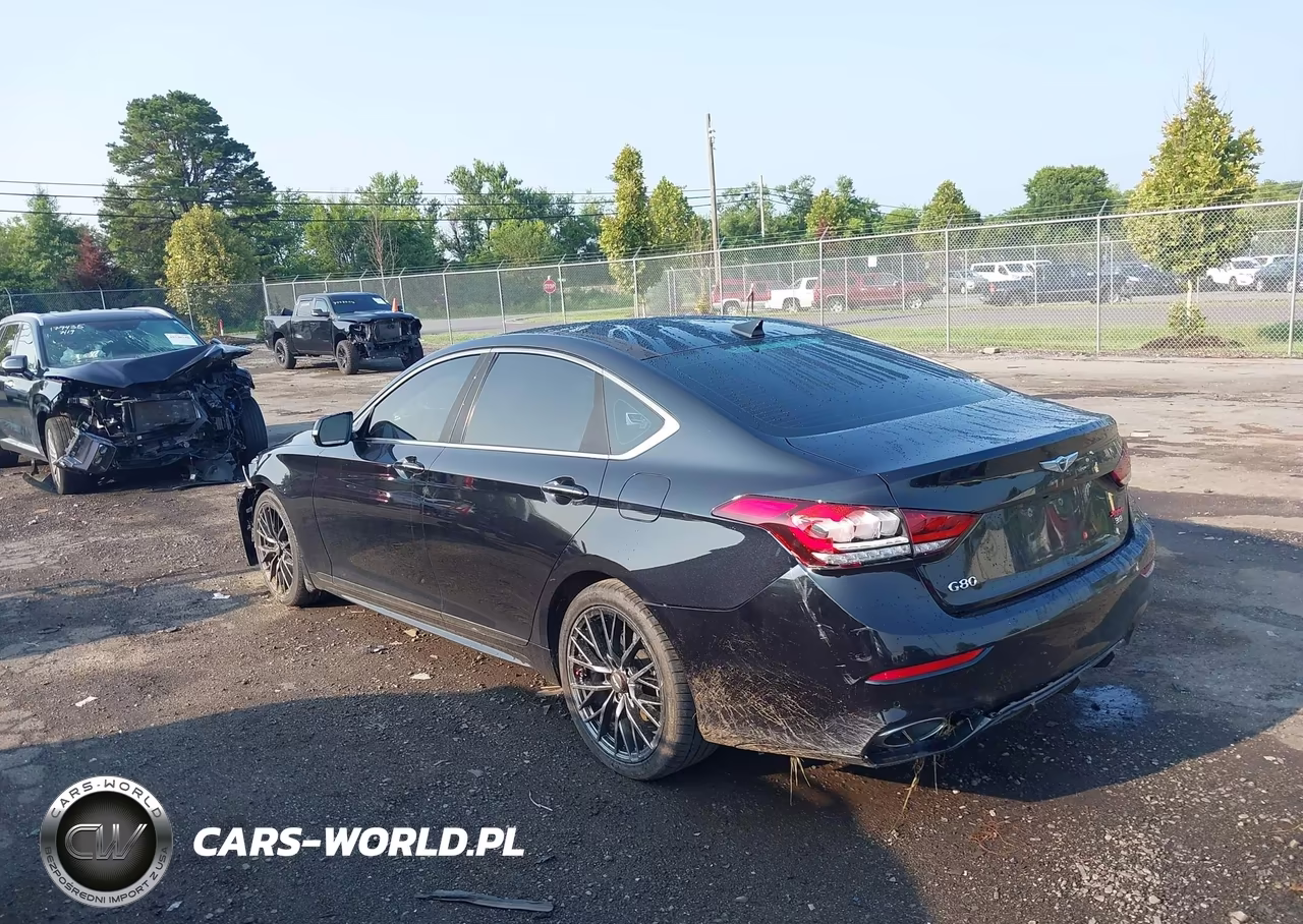 2020 Genesis G80 3.8 Rwd VIN:KMTFN4JE3LU337760 - 3