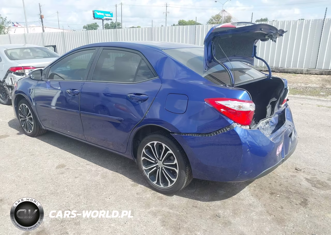 2016 Toyota Corolla S Plus VIN:5YFBURHE6GP523427 - 3