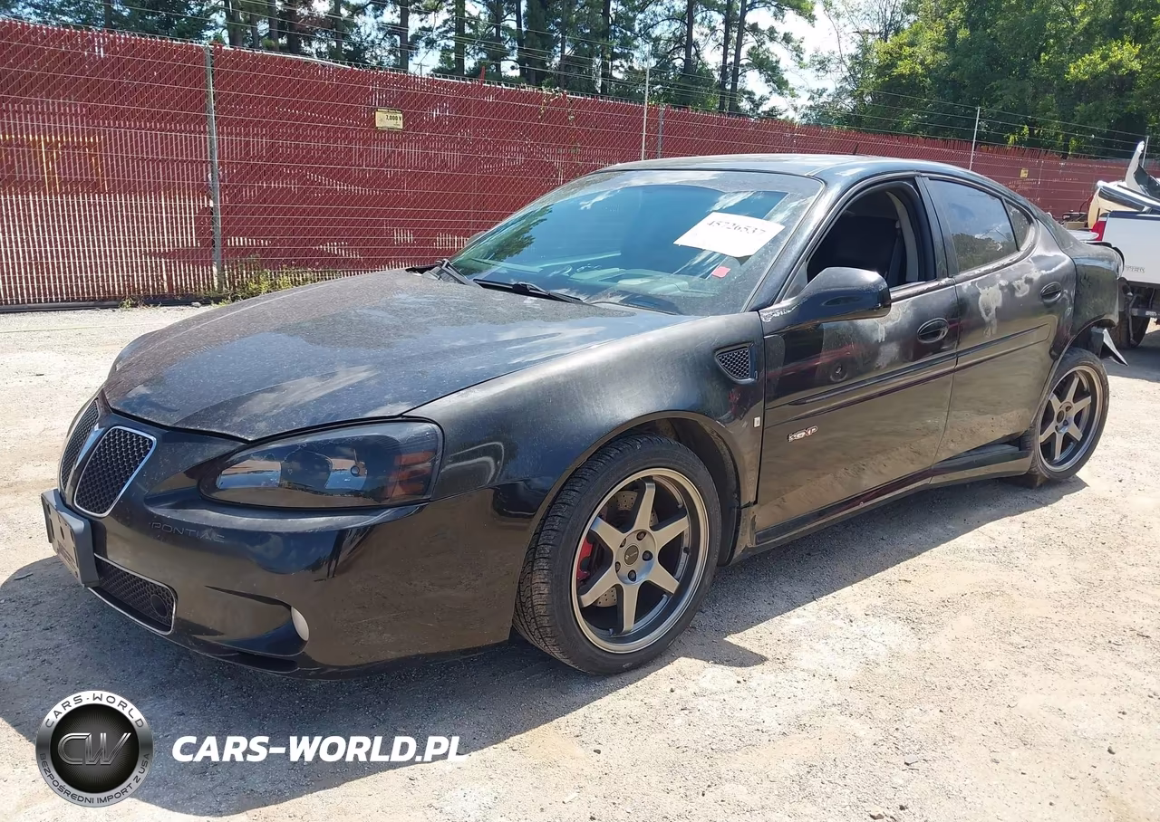 2007 Pontiac Grand Prix Gxp VIN:2G2WC55C471148804 - 2