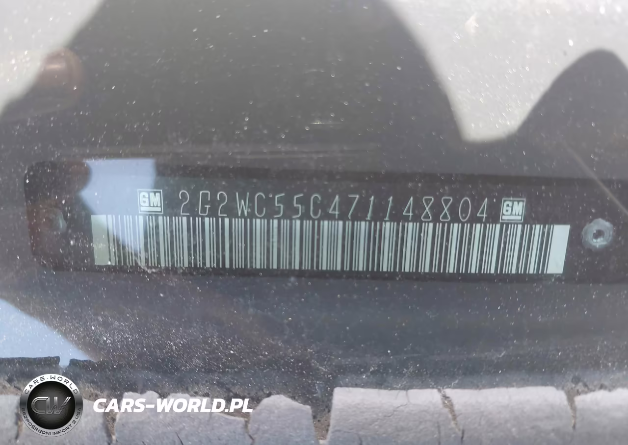 2007 Pontiac Grand Prix Gxp VIN:2G2WC55C471148804 - 9