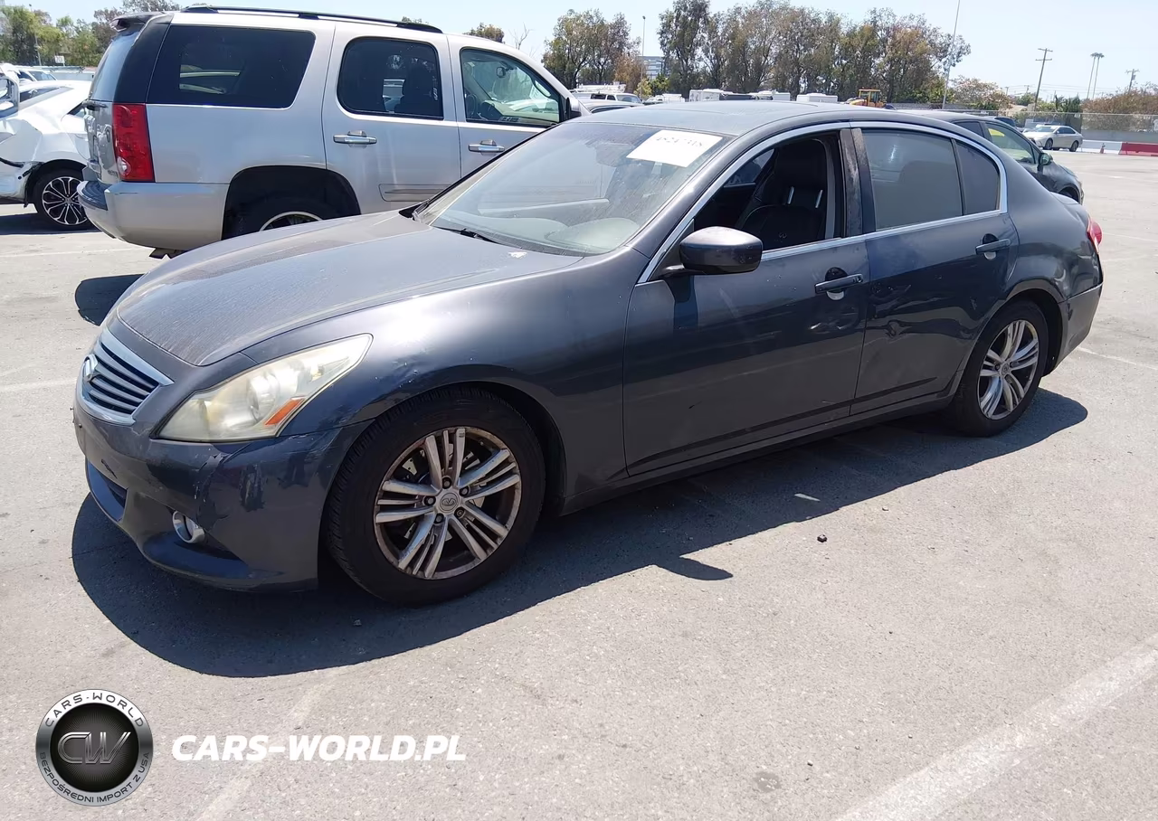 2011 Infiniti G25 Journey VIN:JN1DV6AP7BM830555 - 2