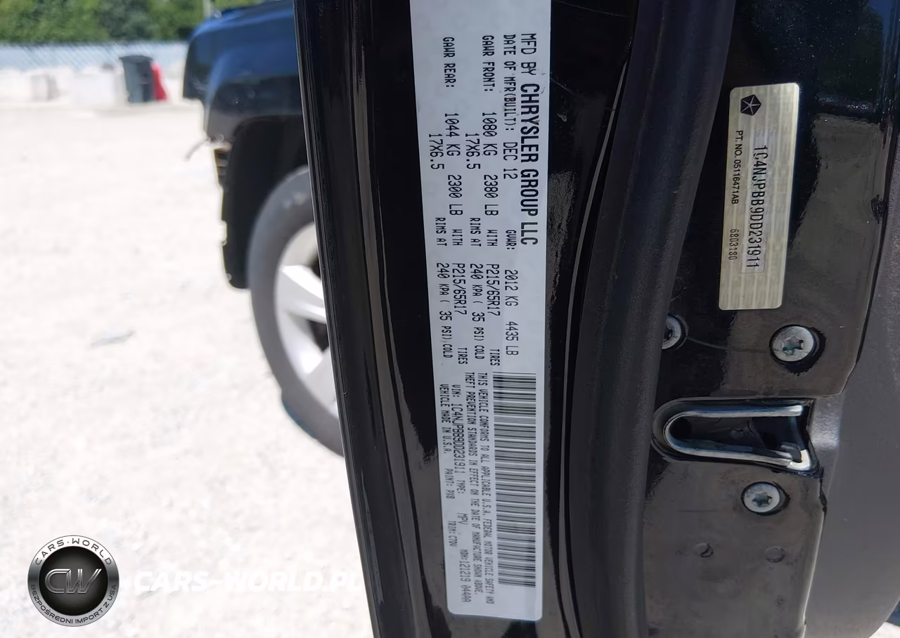 2013 Jeep Patriot Sport VIN:1C4NJPBB9DD231911 - 9