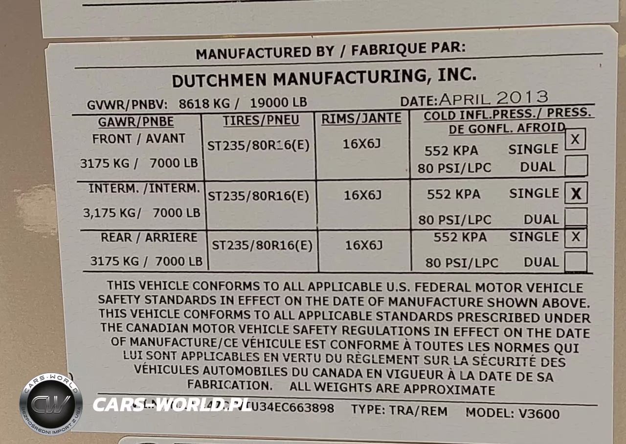 2014 Dutchmen Voltage VIN:47CFVTU34EC663898 - 9