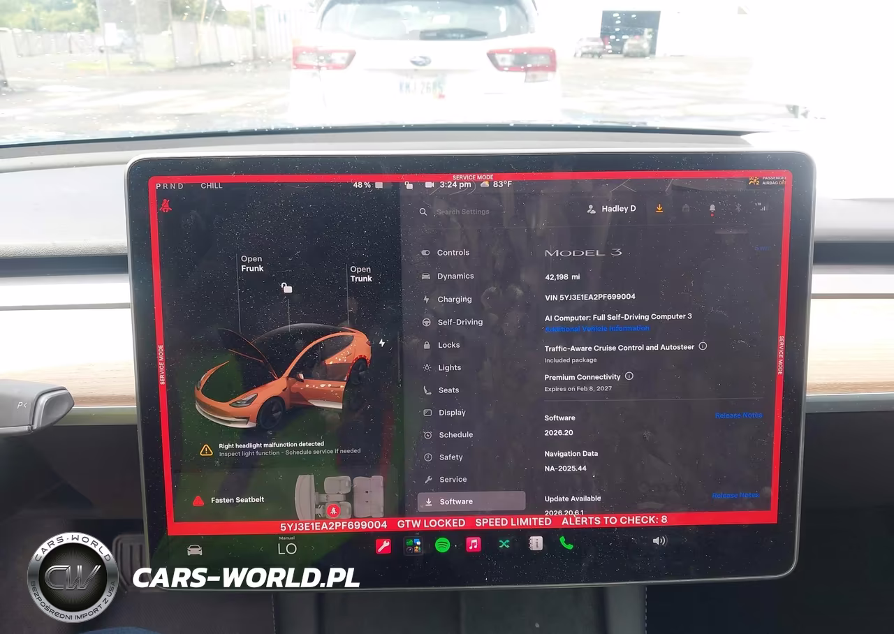 2023 Tesla Model 3 Rear-Wheel Drive VIN:5YJ3E1EA2PF699004 - 7