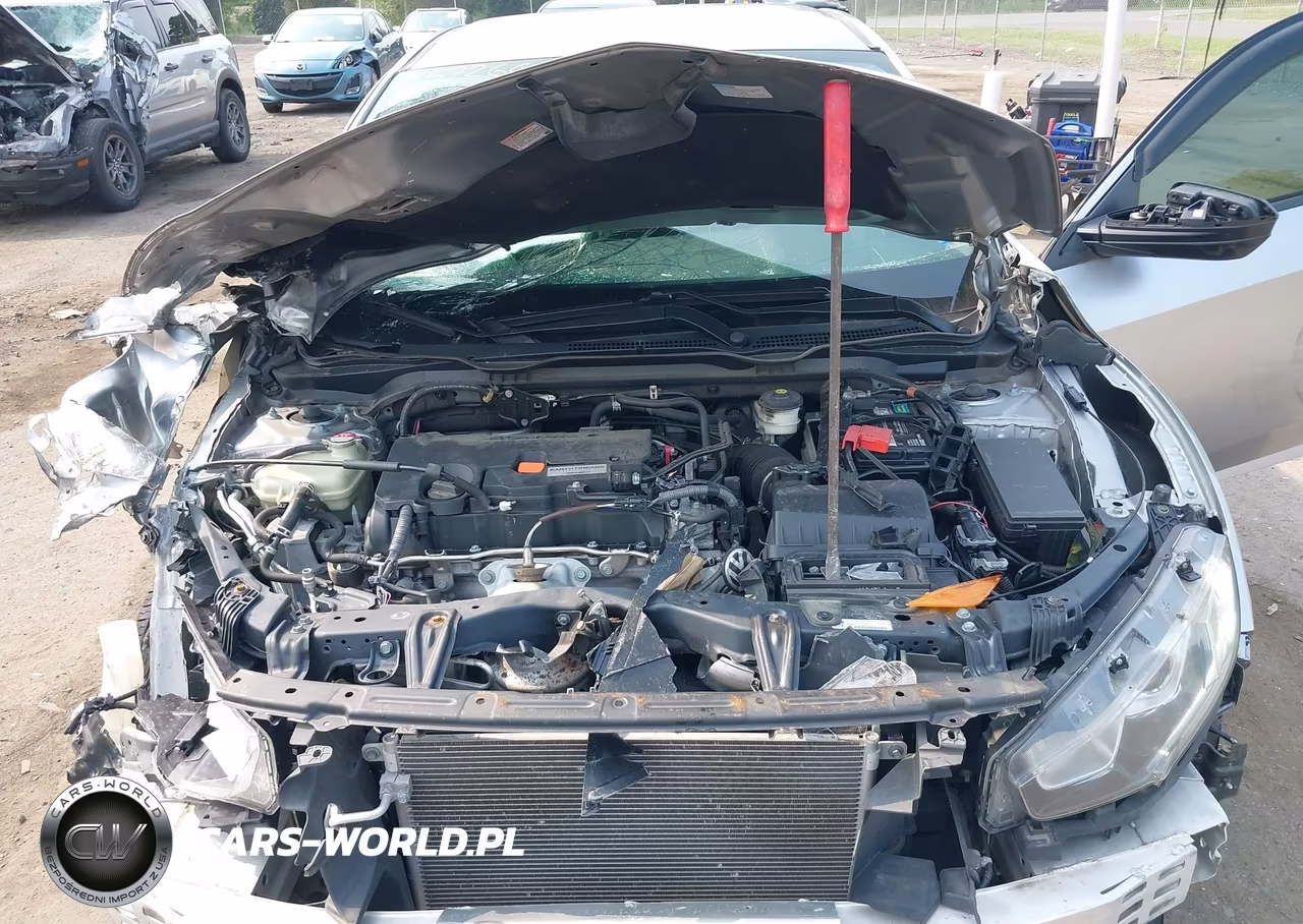 2020 Honda Civic Lx VIN:19XFC2F62LE030234 - 10