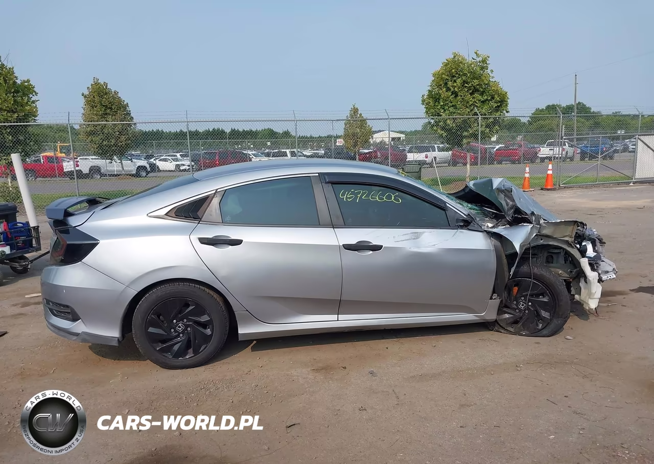 2020 Honda Civic Lx VIN:19XFC2F62LE030234 - 14