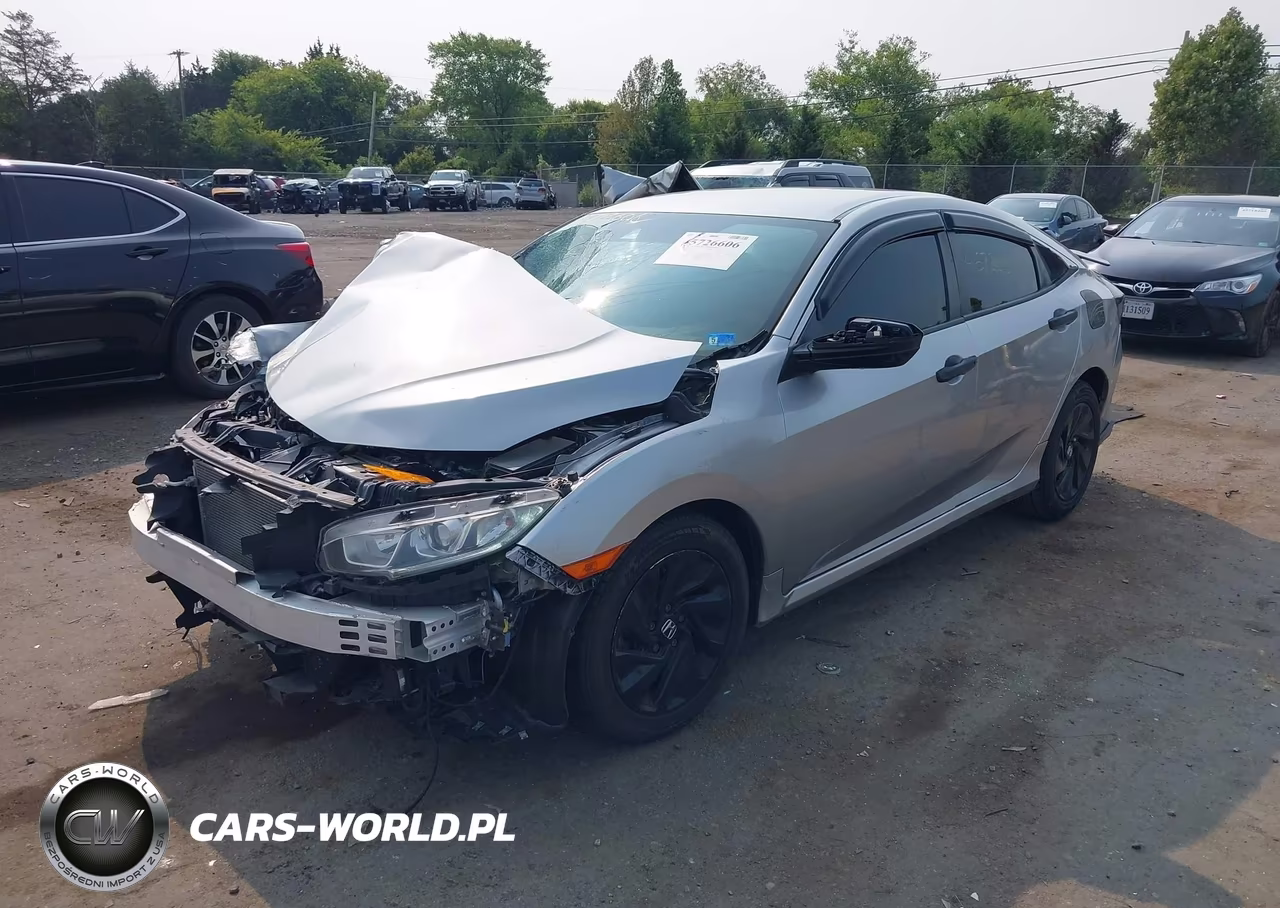2020 Honda Civic Lx VIN:19XFC2F62LE030234 - 2