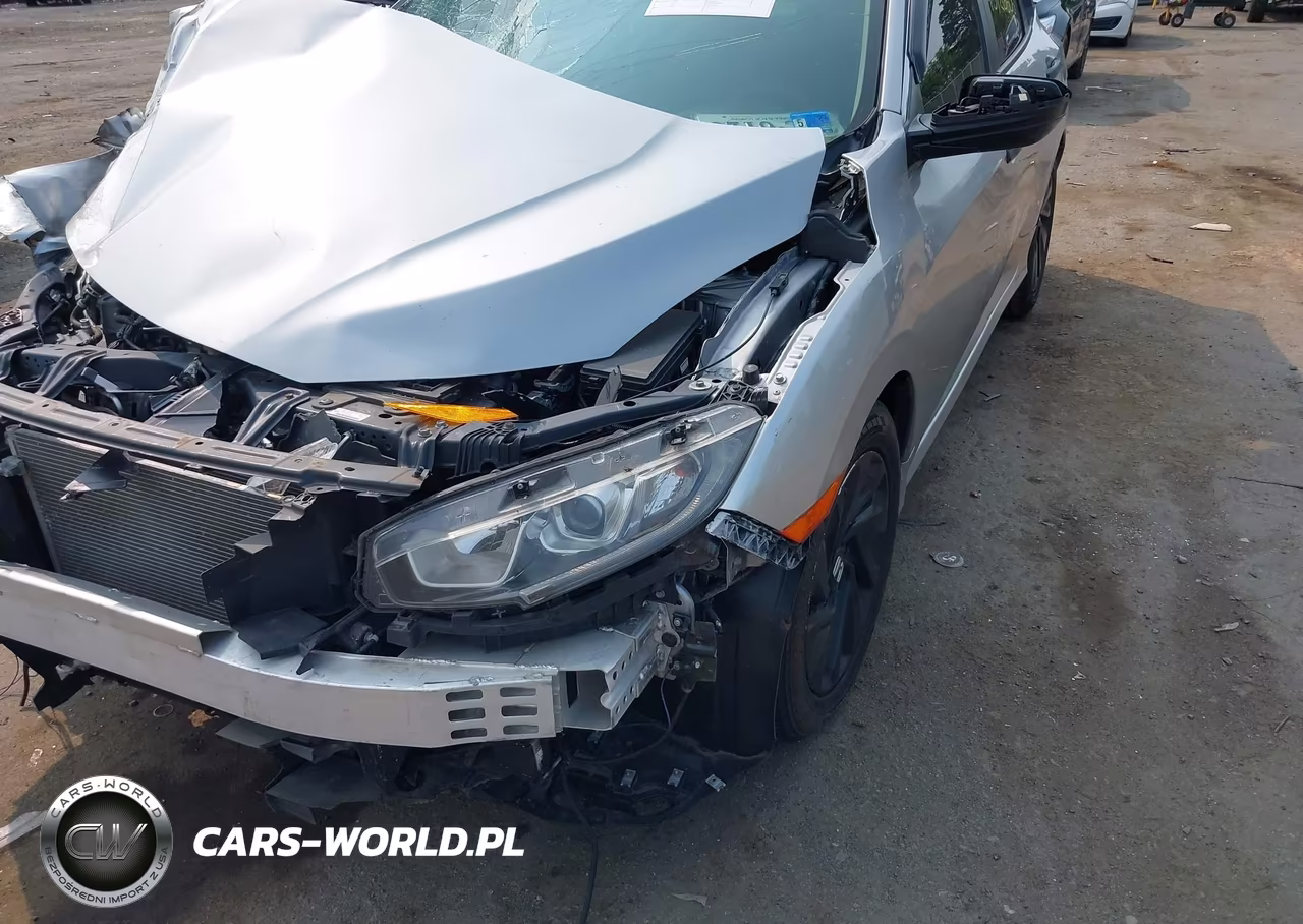 2020 Honda Civic Lx VIN:19XFC2F62LE030234 - 6