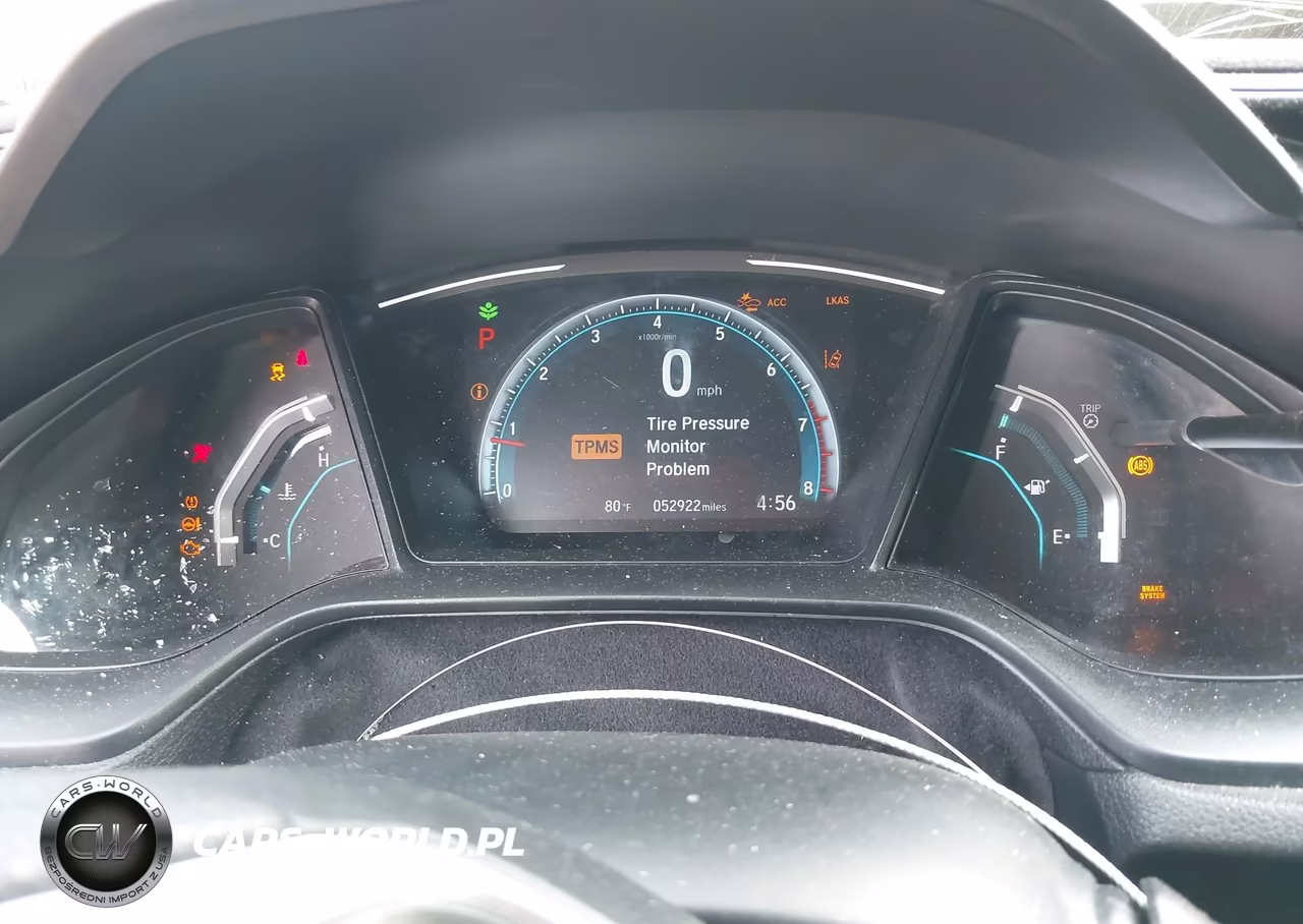 2020 Honda Civic Lx VIN:19XFC2F62LE030234 - 7