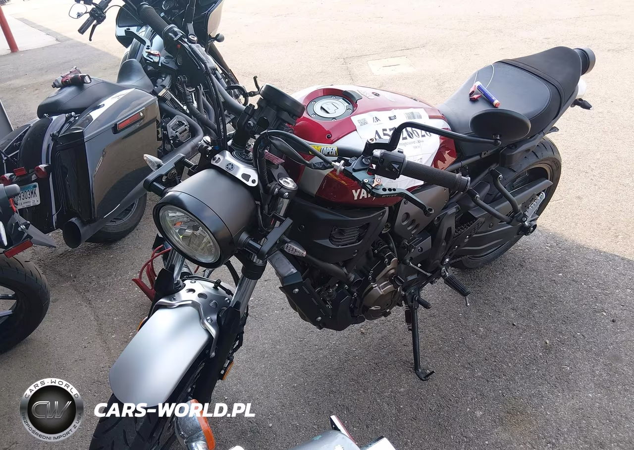 2018 Yamaha Xsr700 VIN:JYARM21E5JA000584 - 2