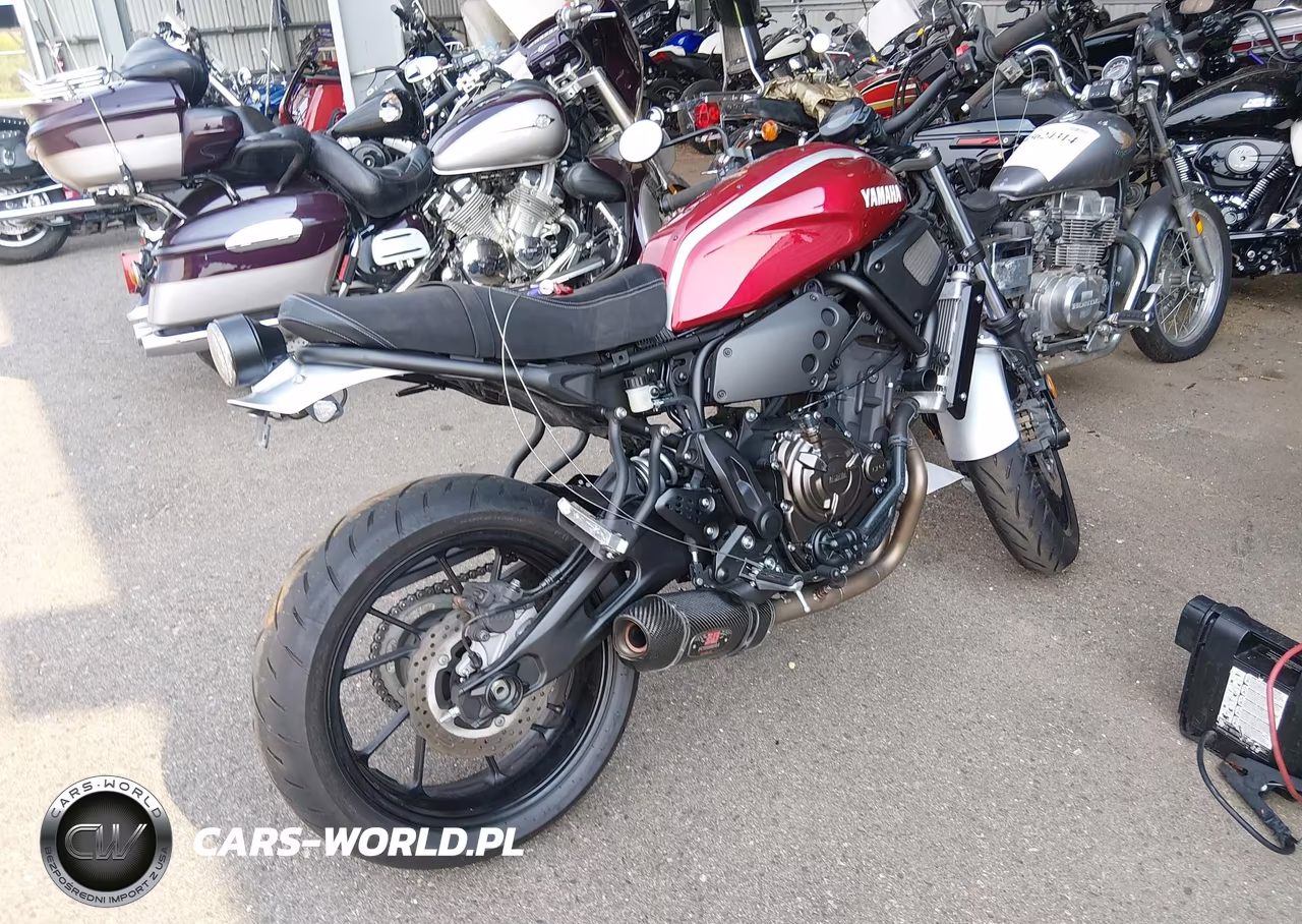 2018 Yamaha Xsr700 VIN:JYARM21E5JA000584 - 4