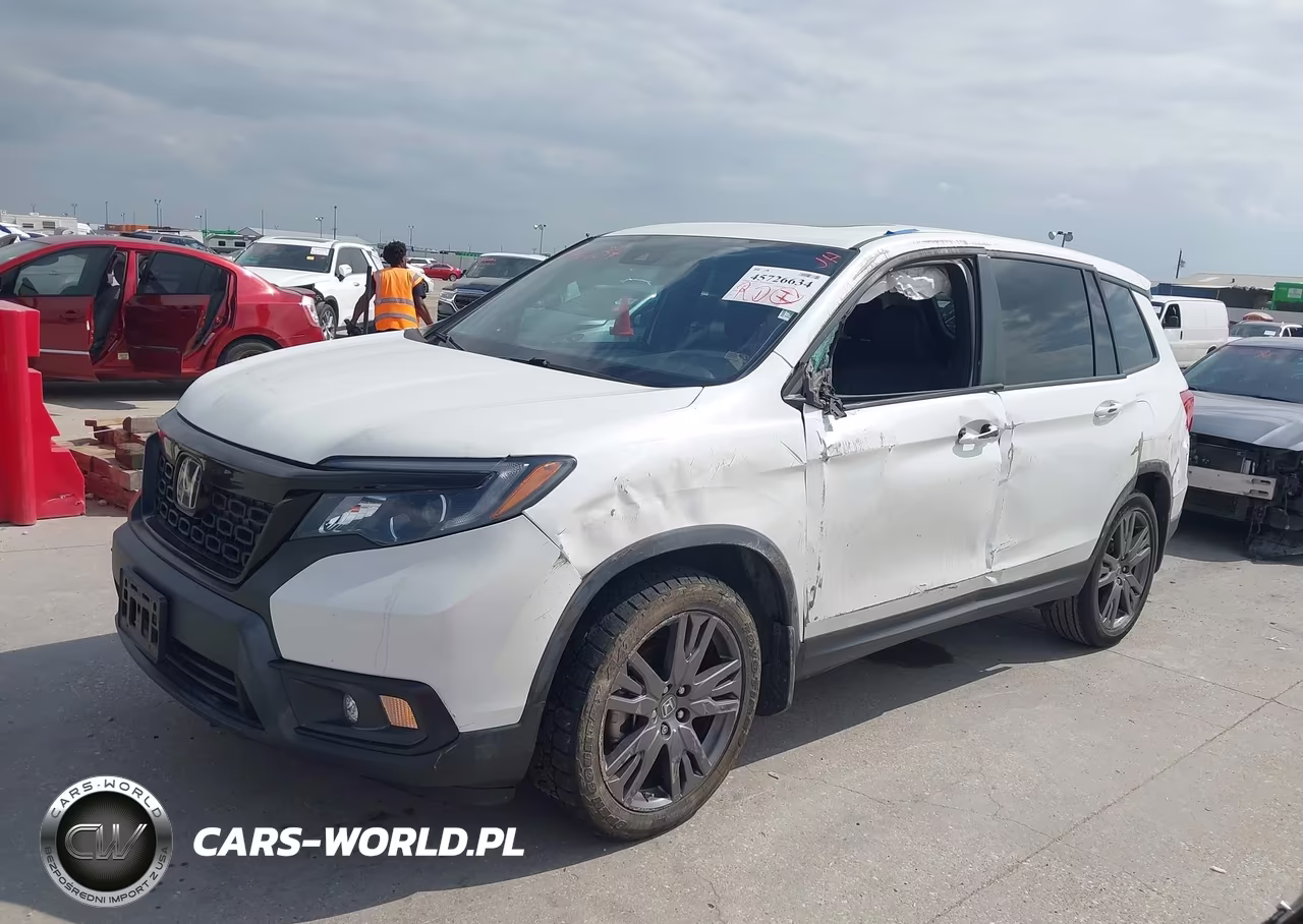 2021 Honda Passport 2Wd Ex-L VIN:5FNYF7H51MB015415 - 2