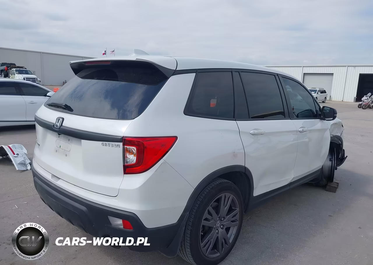 2021 Honda Passport 2Wd Ex-L VIN:5FNYF7H51MB015415 - 4