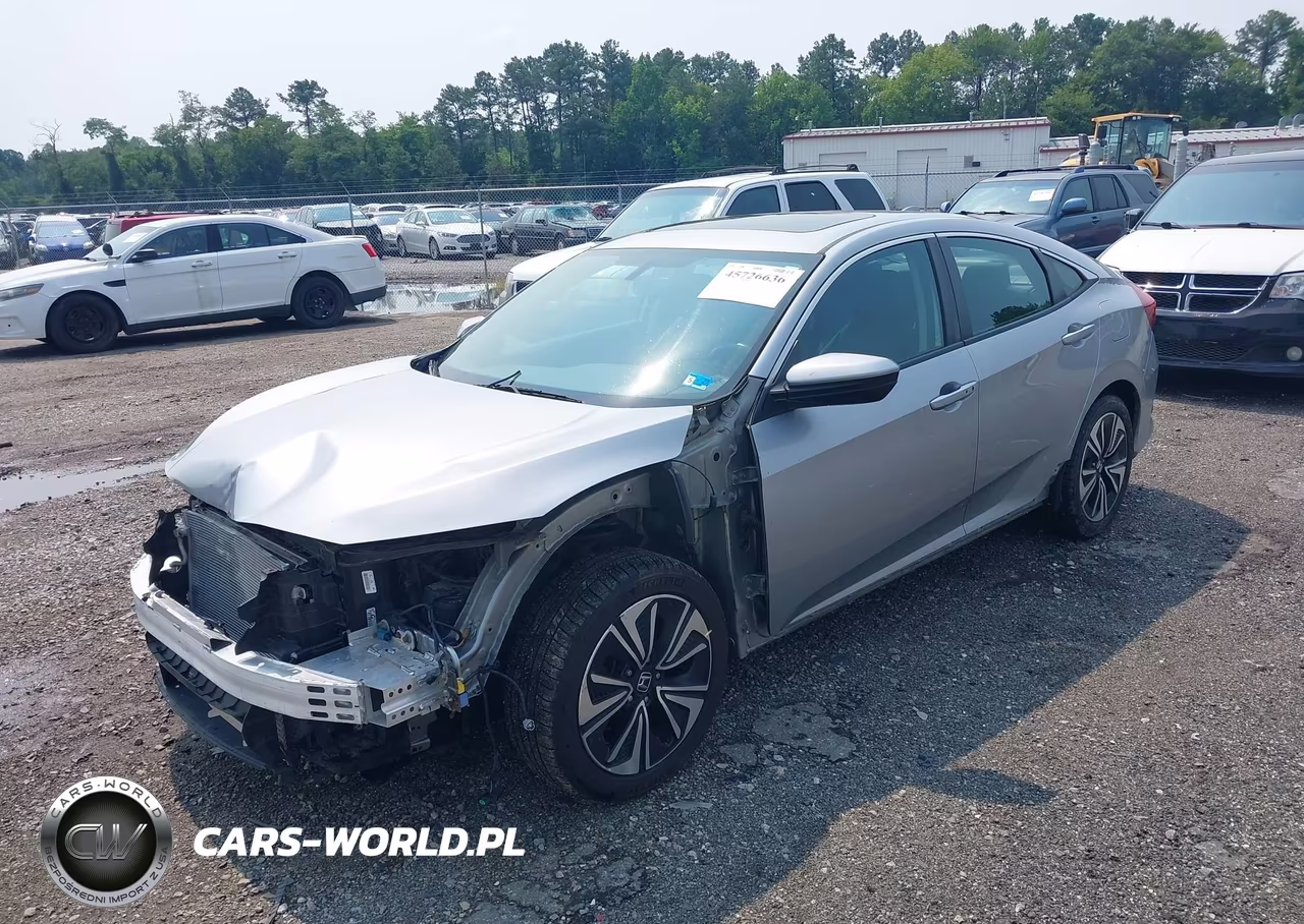 2016 Honda Civic Ex-L VIN:19XFC1F77GE025801 - 2