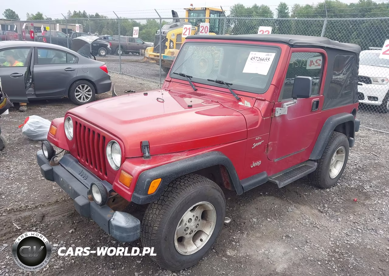 1999 Jeep Wrangler Sport VIN:1J4FY19S7XP486699 - 2
