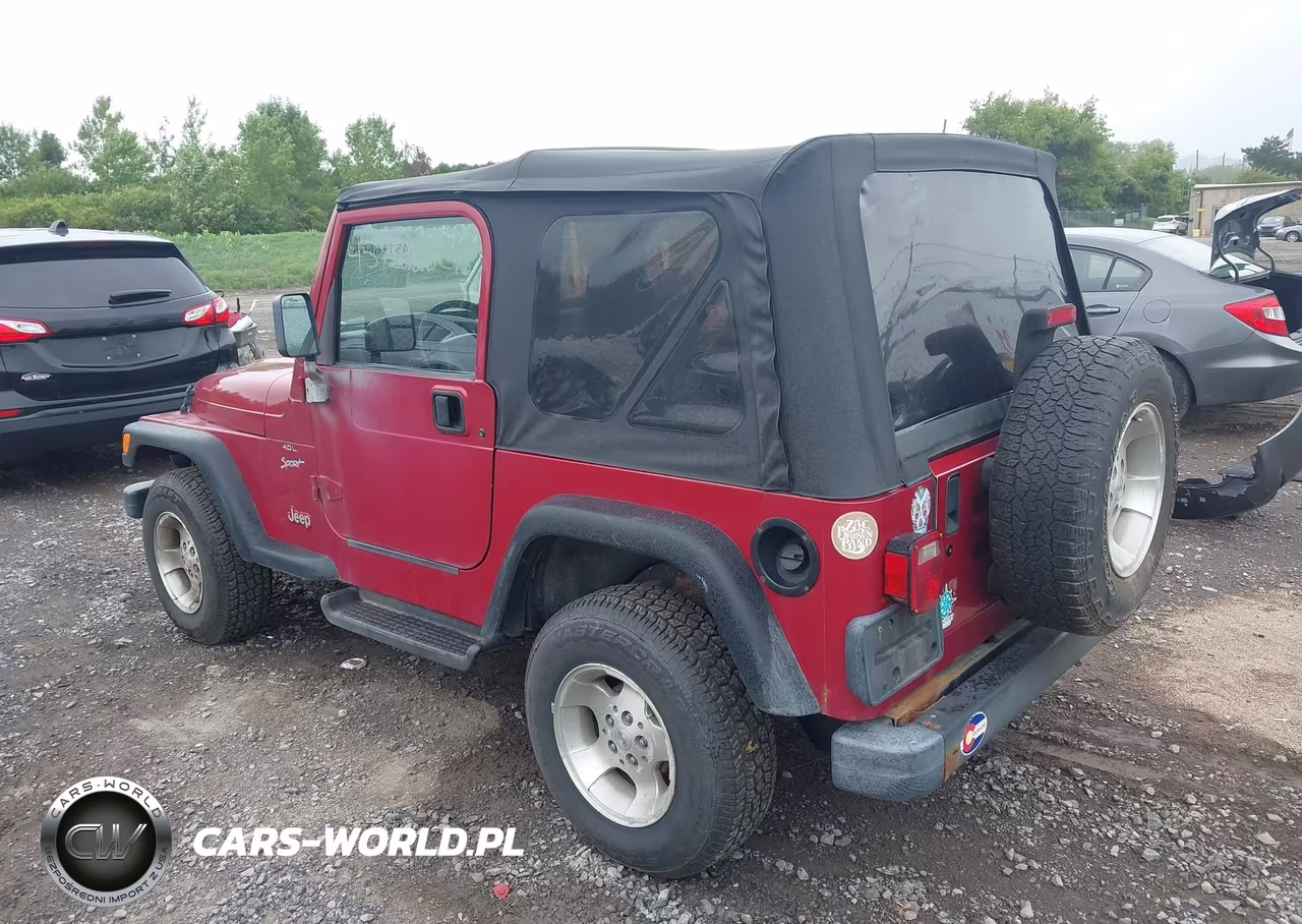 1999 Jeep Wrangler Sport VIN:1J4FY19S7XP486699 - 3