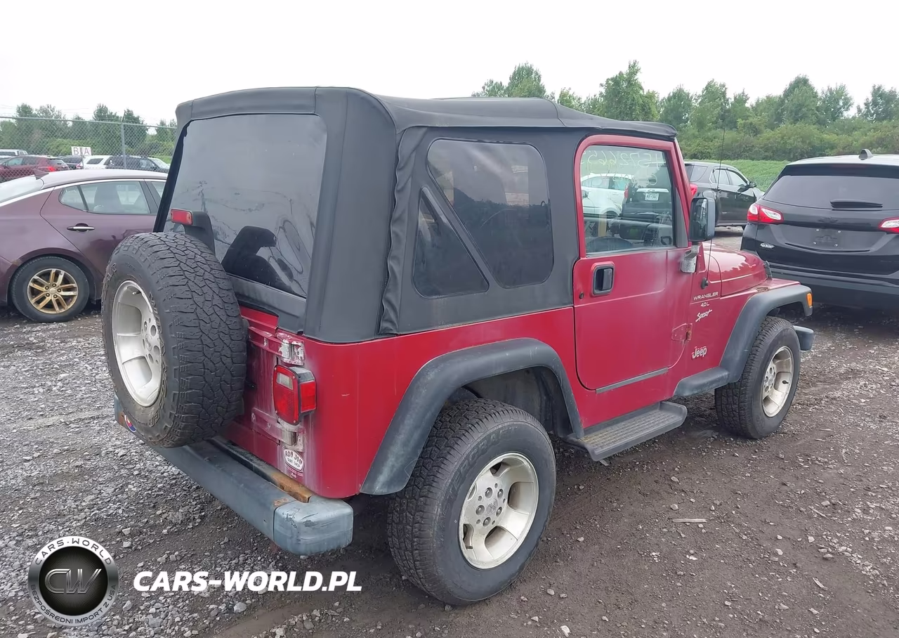 1999 Jeep Wrangler Sport VIN:1J4FY19S7XP486699 - 4