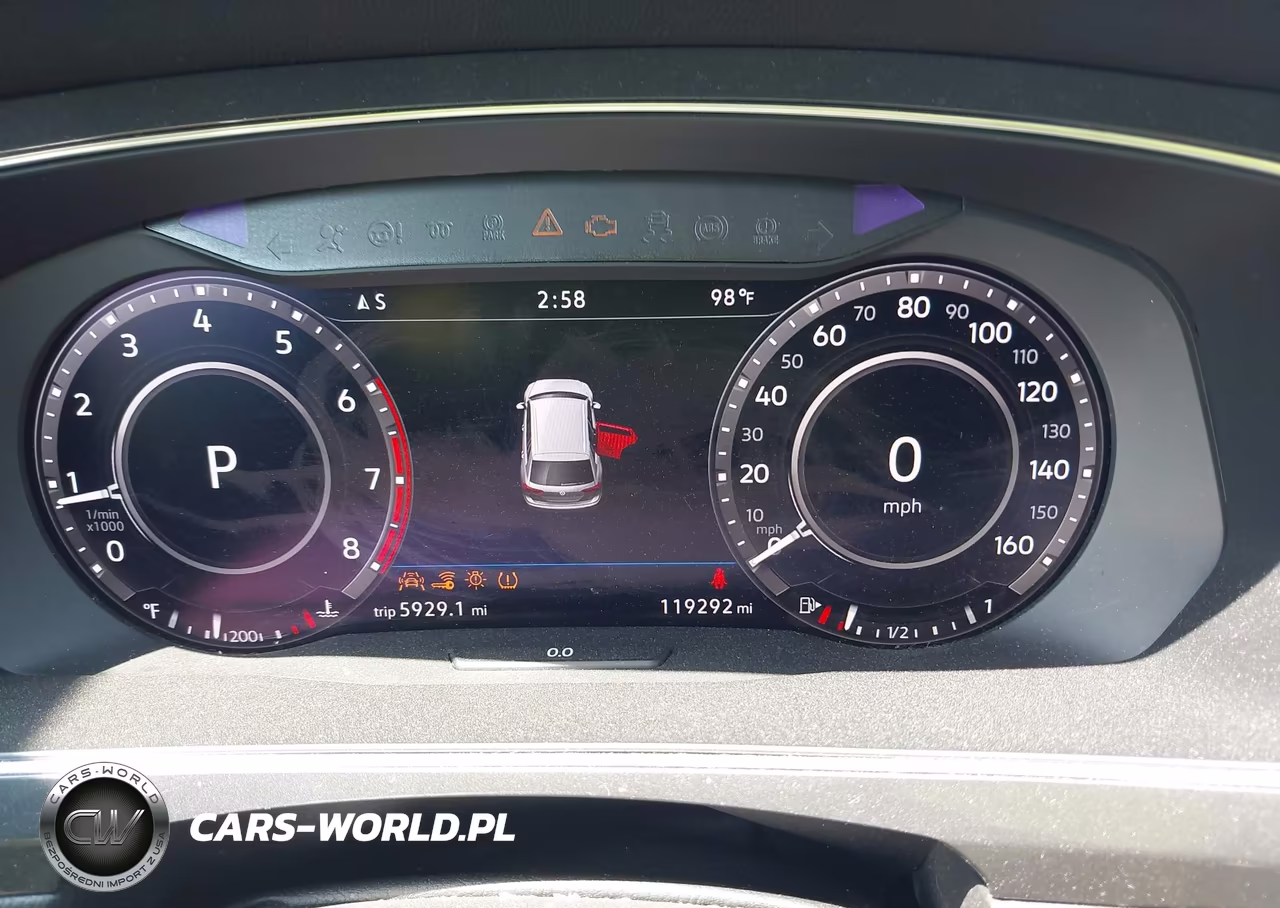 2018 Volkswagen Tiguan 2.0T Sel Premium VIN:3VV4B7AX8JM118653 - 7