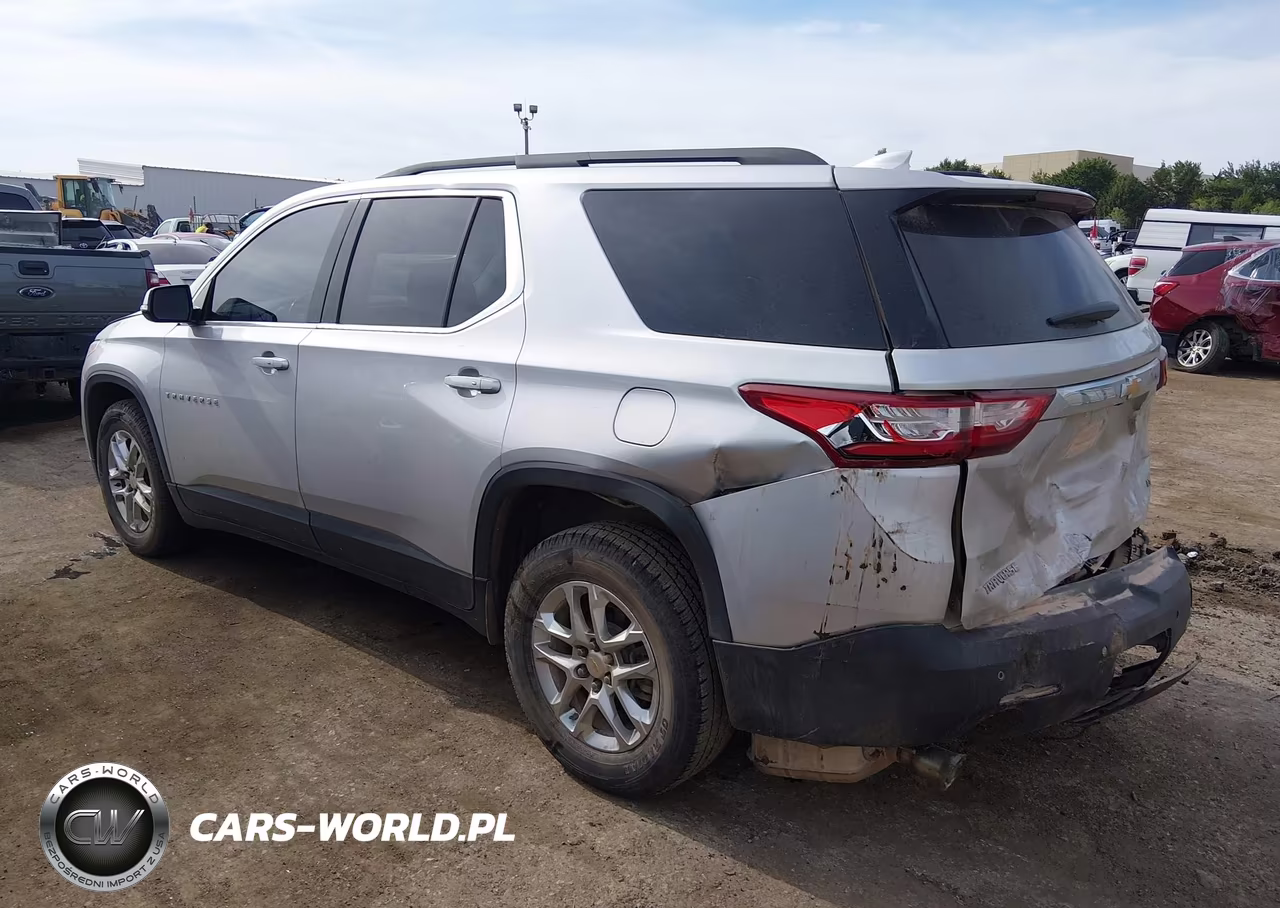 2020 Chevrolet Traverse Fwd Lt Cloth VIN:1GNERGKWXLJ285057 - 3