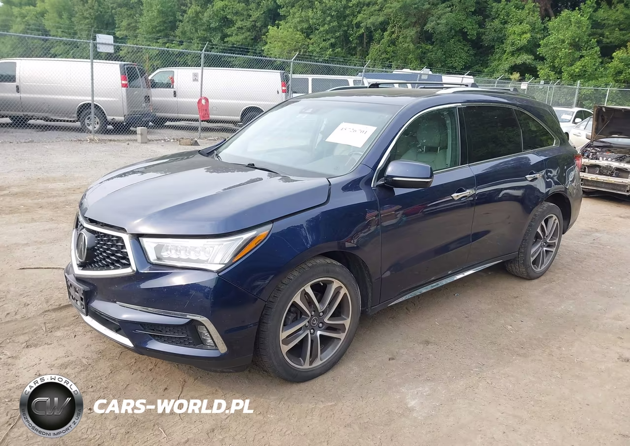 2017 Acura Mdx Advance Package VIN:5FRYD4H84HB035550 - 2