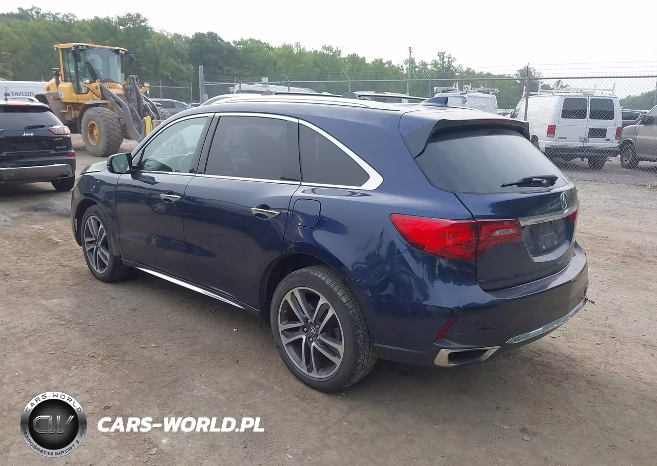 2017 Acura Mdx Advance Package VIN:5FRYD4H84HB035550 - 3