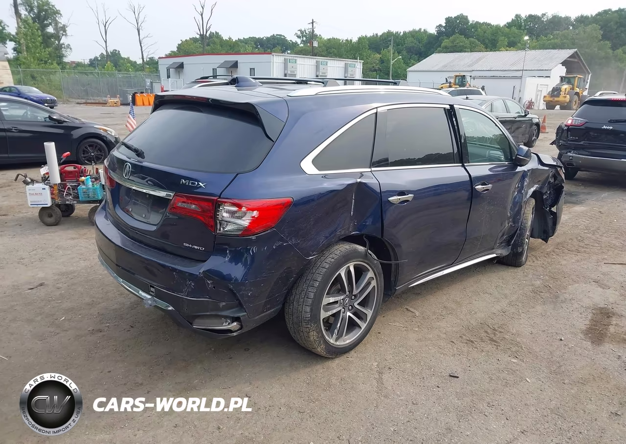 2017 Acura Mdx Advance Package VIN:5FRYD4H84HB035550 - 4