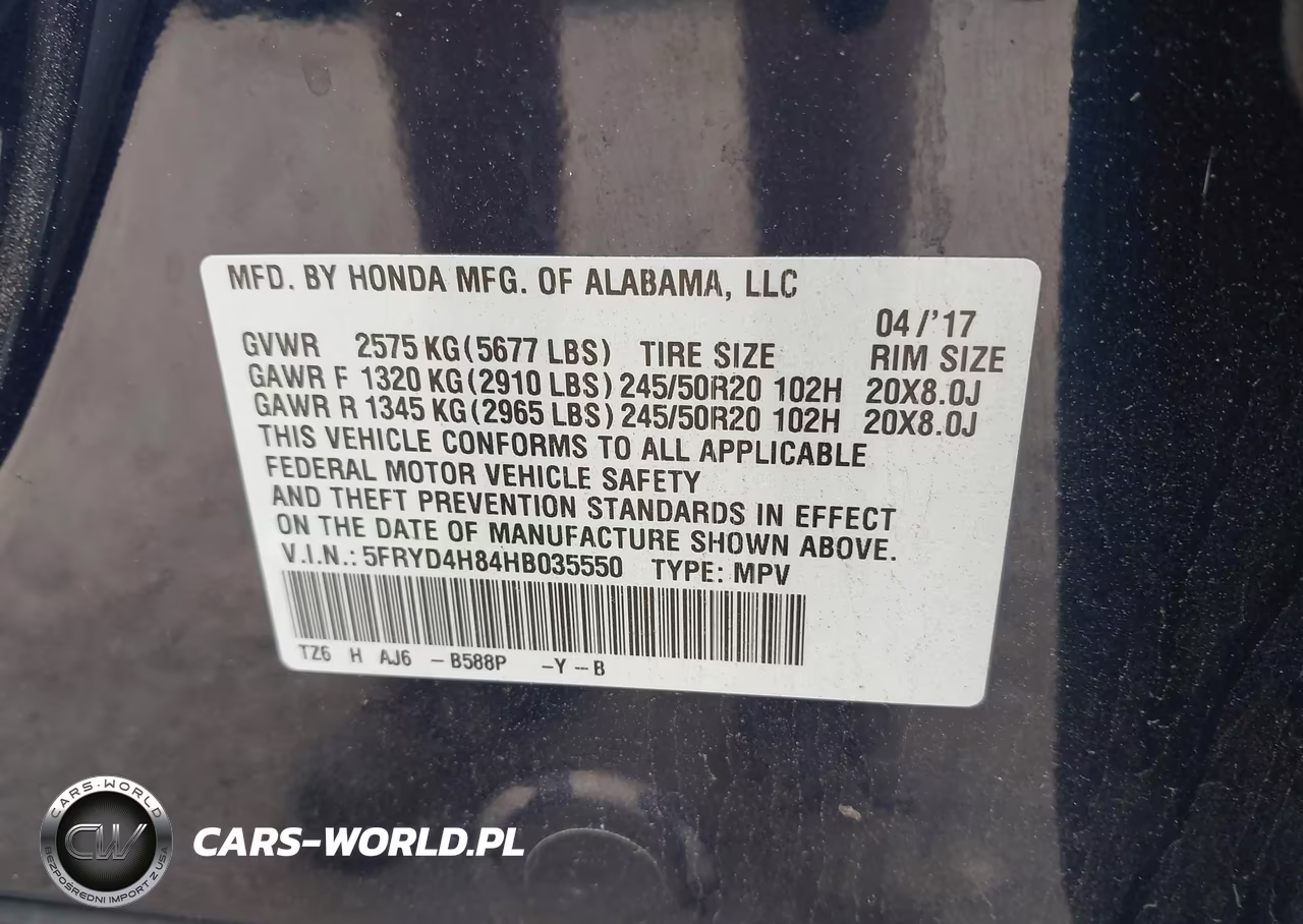 2017 Acura Mdx Advance Package VIN:5FRYD4H84HB035550 - 9