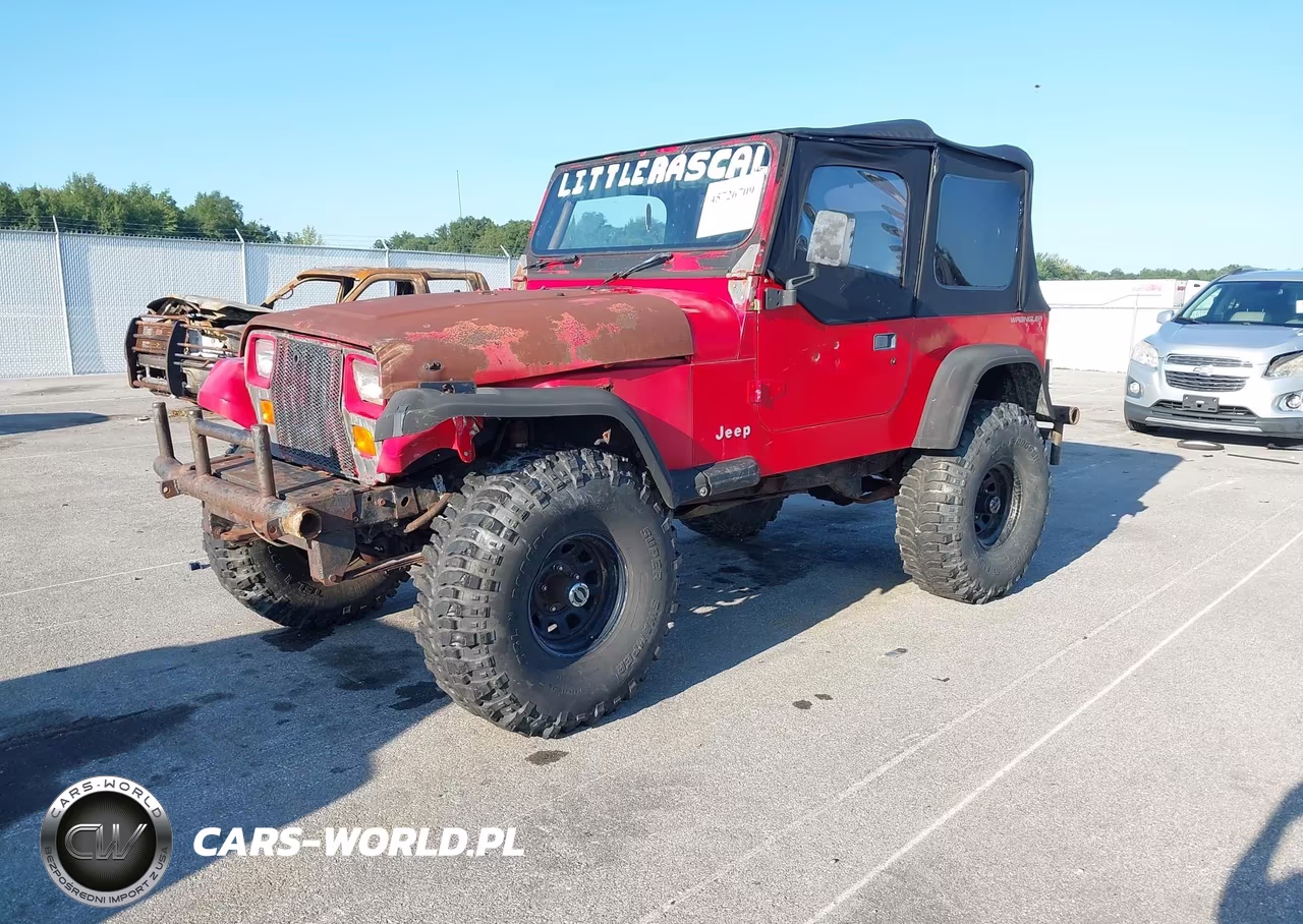 1994 Jeep Wrangler - Yj S VIN:1J4FY19P8RP462667 - 2
