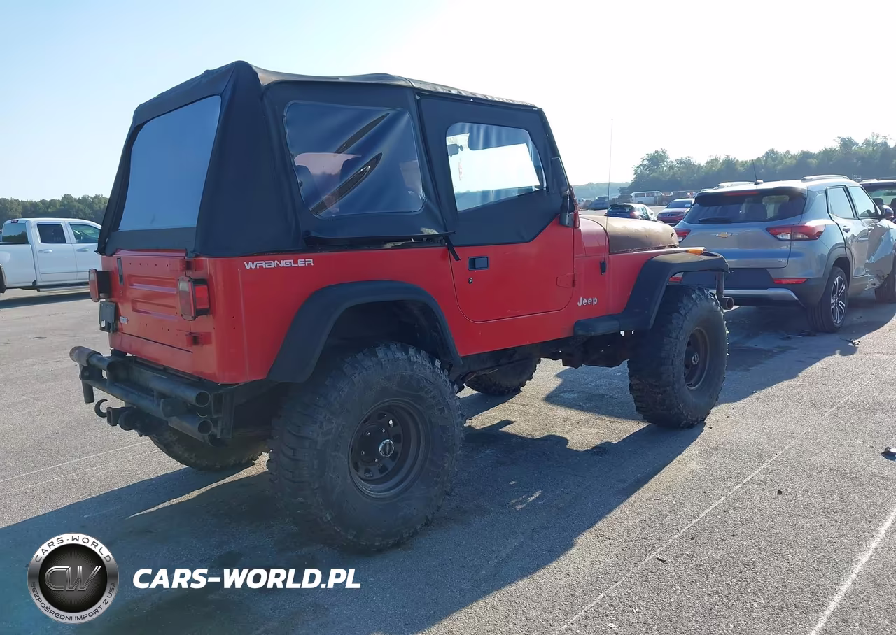 1994 Jeep Wrangler - Yj S VIN:1J4FY19P8RP462667 - 4